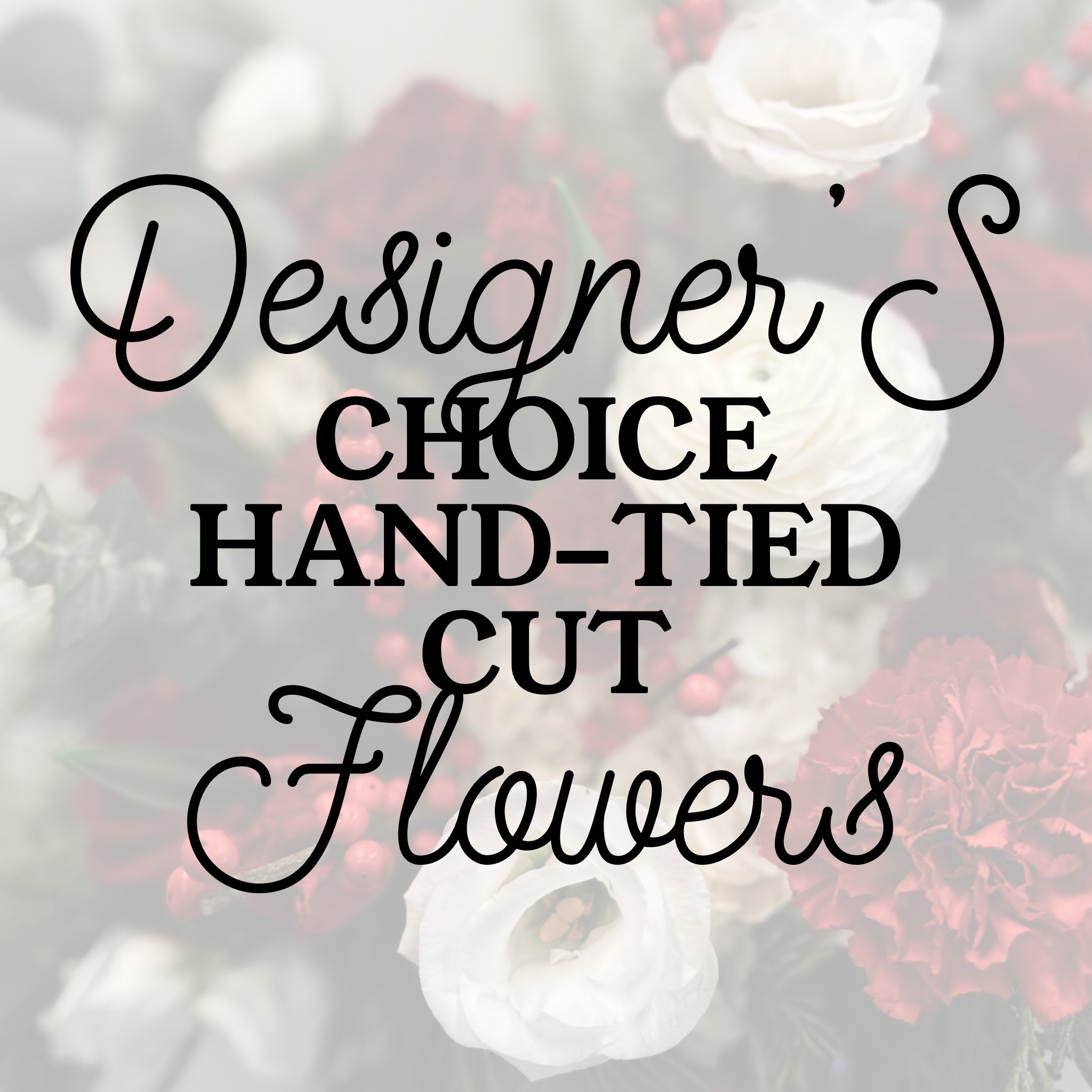 Designer's Choice Hand-Tied Loose Flower Bundles (Copy)