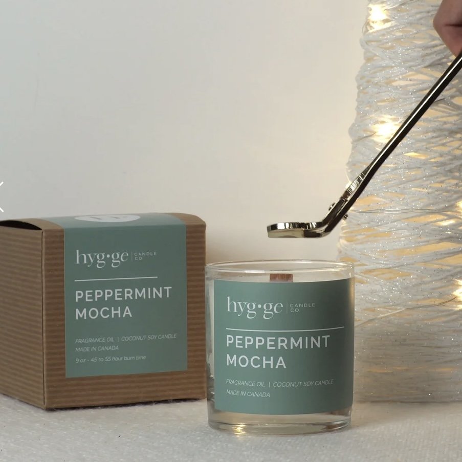 Peppermint Mocha Candle // Hygge Candle