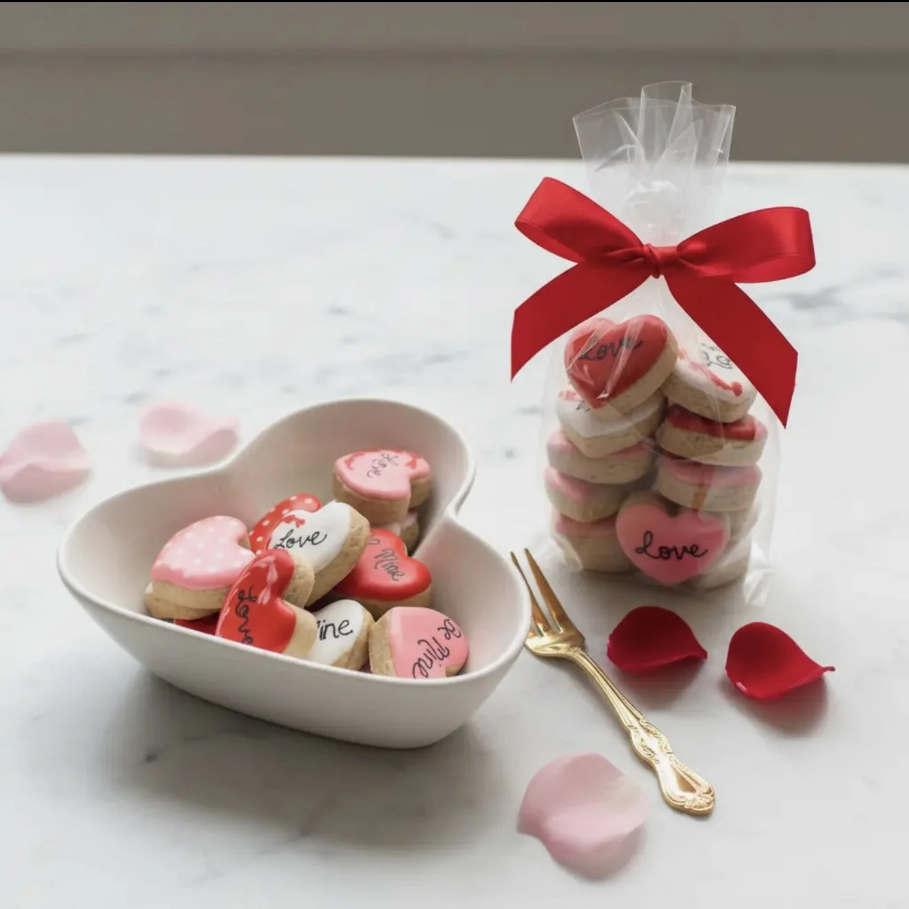 Bag of Mini Decorated Cookies