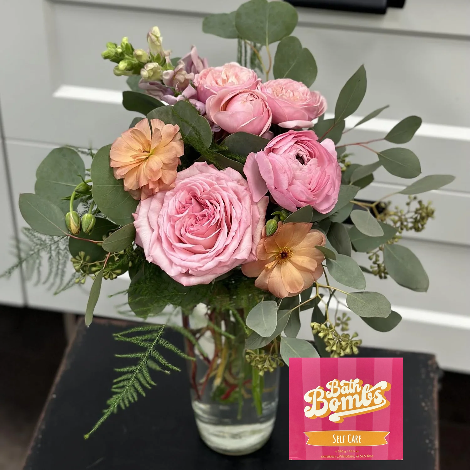 Thanks Budvase with Bath Bombs