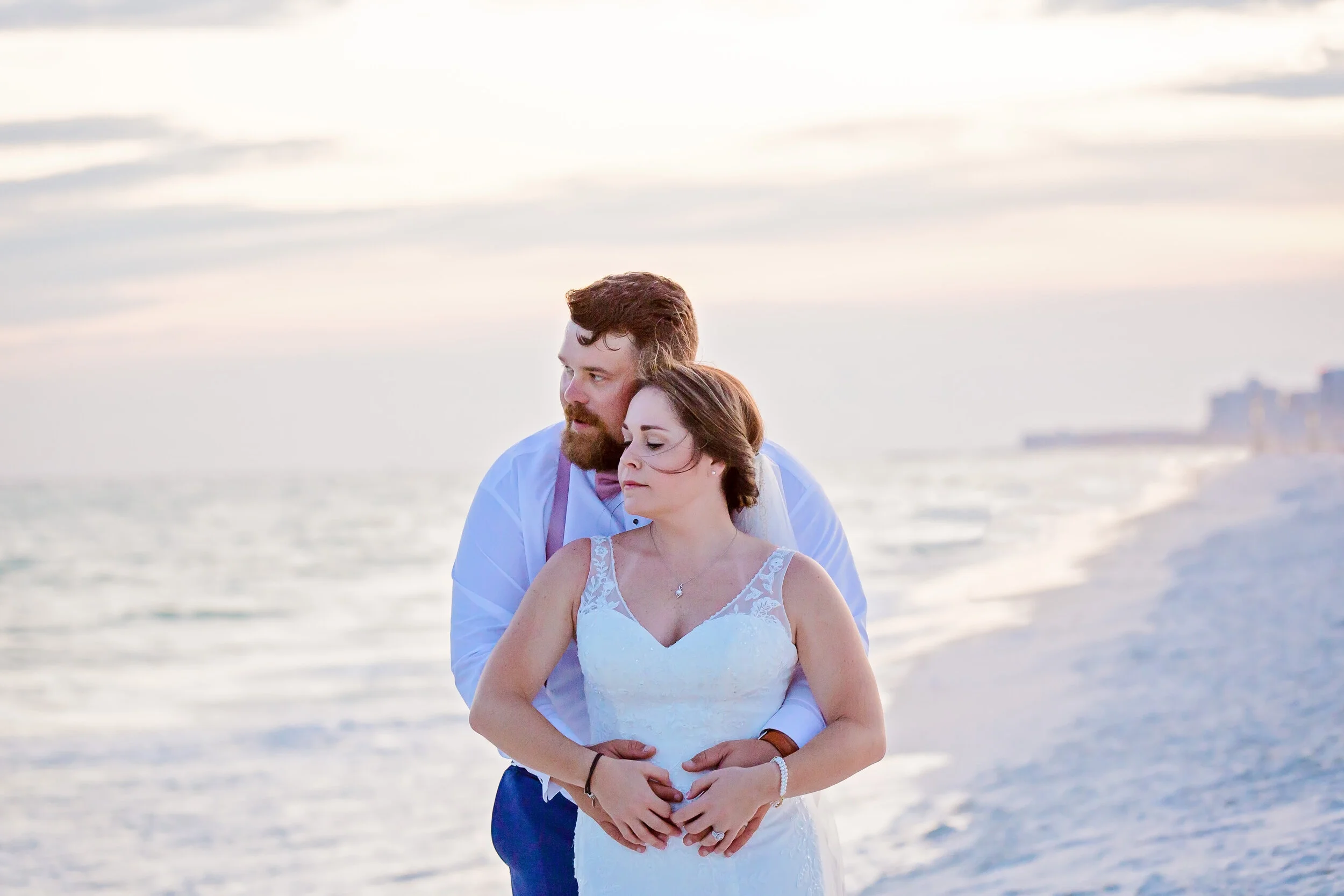 The Laster Wedding Photos at Henderson Beach State Park