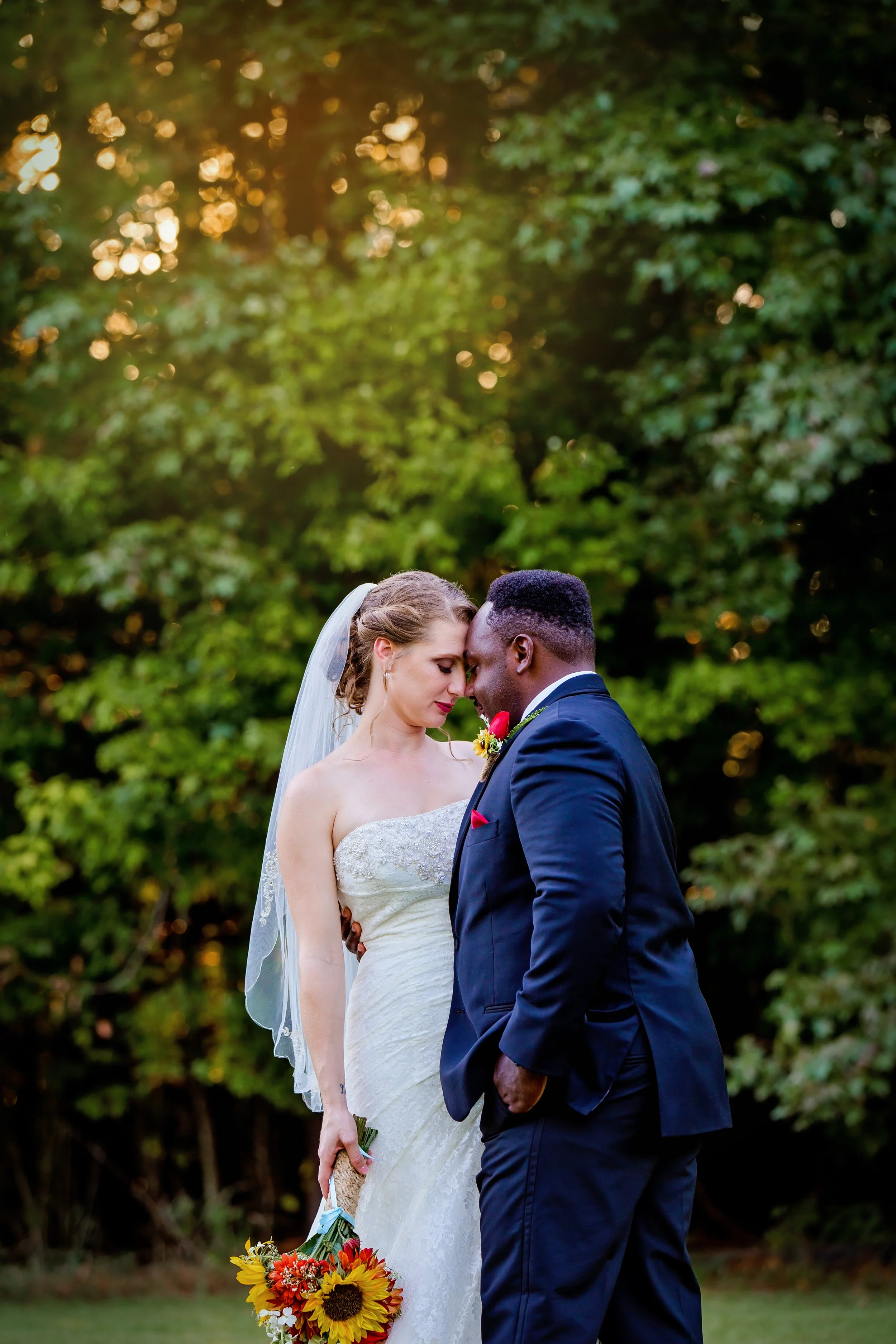 The Small Wedding Photos at the Sugarneck Farm in North Carolina 