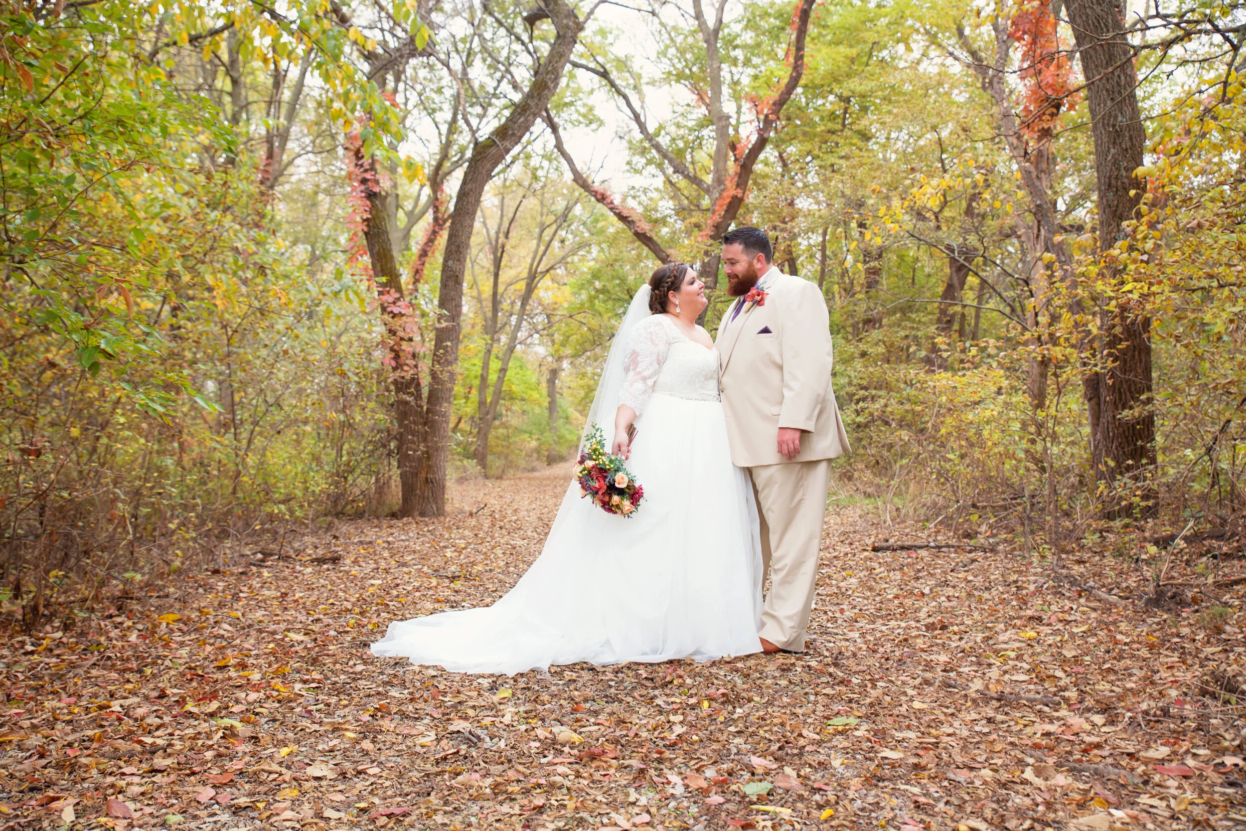 The Delmont Wedding Portraits in Nebraska