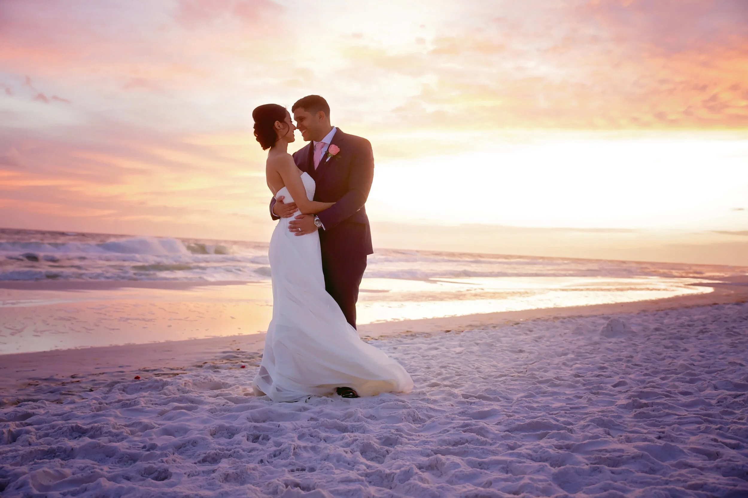 The Ahumada Wedding Portraits on Fort Walton- Destin Beach Florida