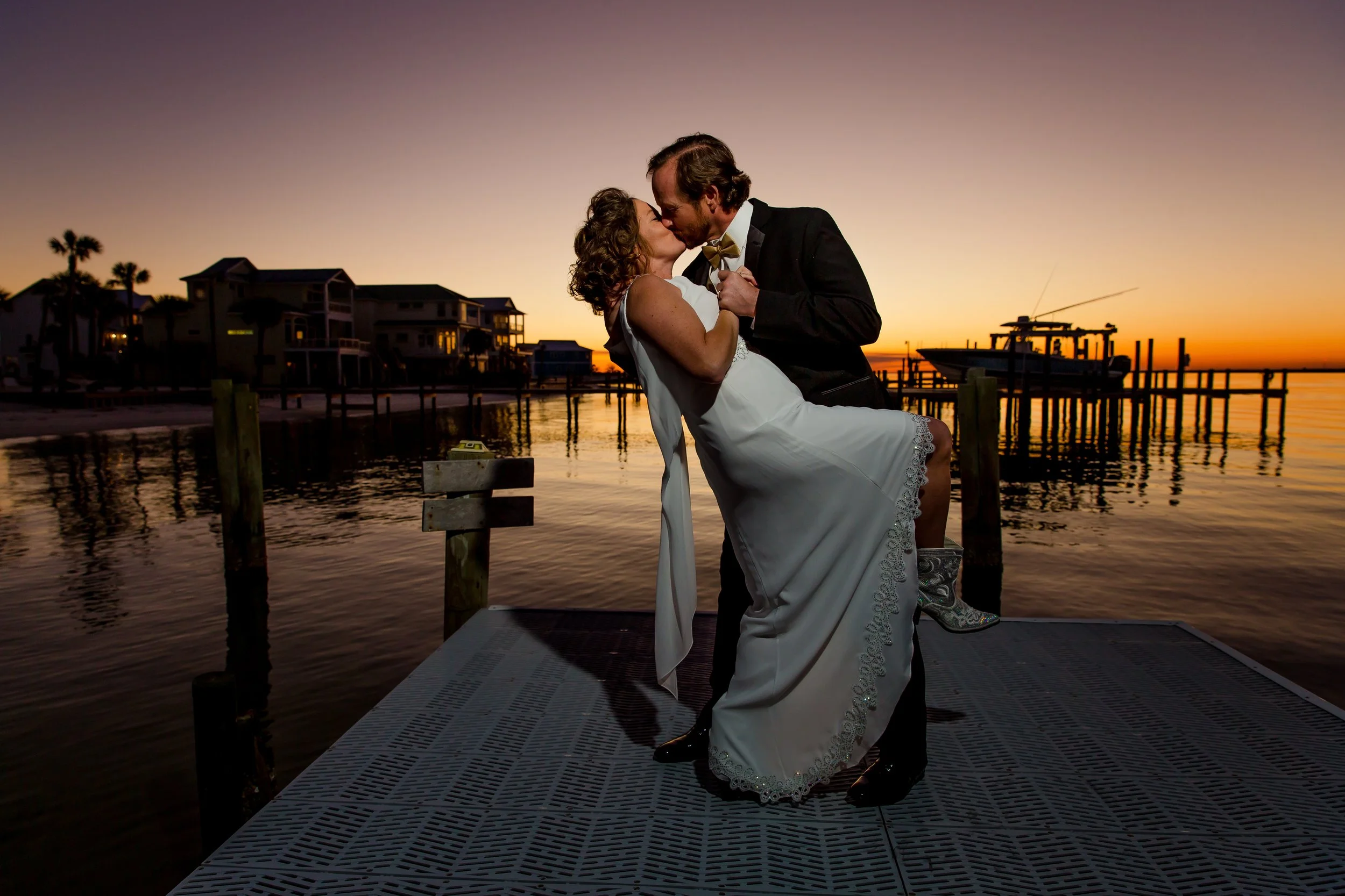 Photographs from the Bunch 's Navarre Beach House Wedding