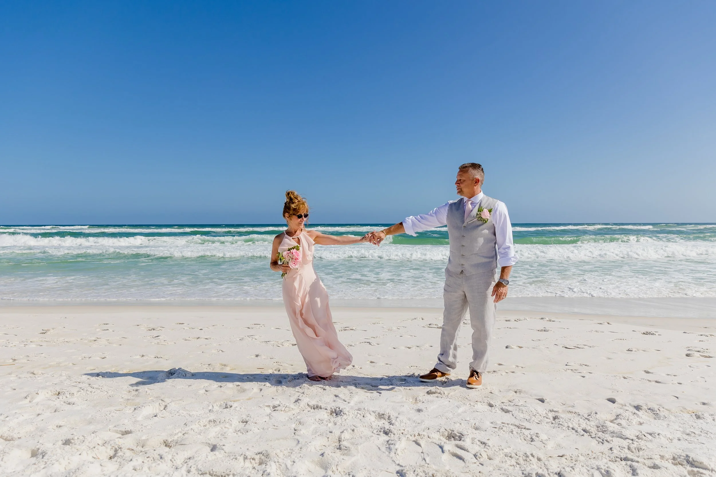 The Caristi Pensacola Beach house wedding Pictures