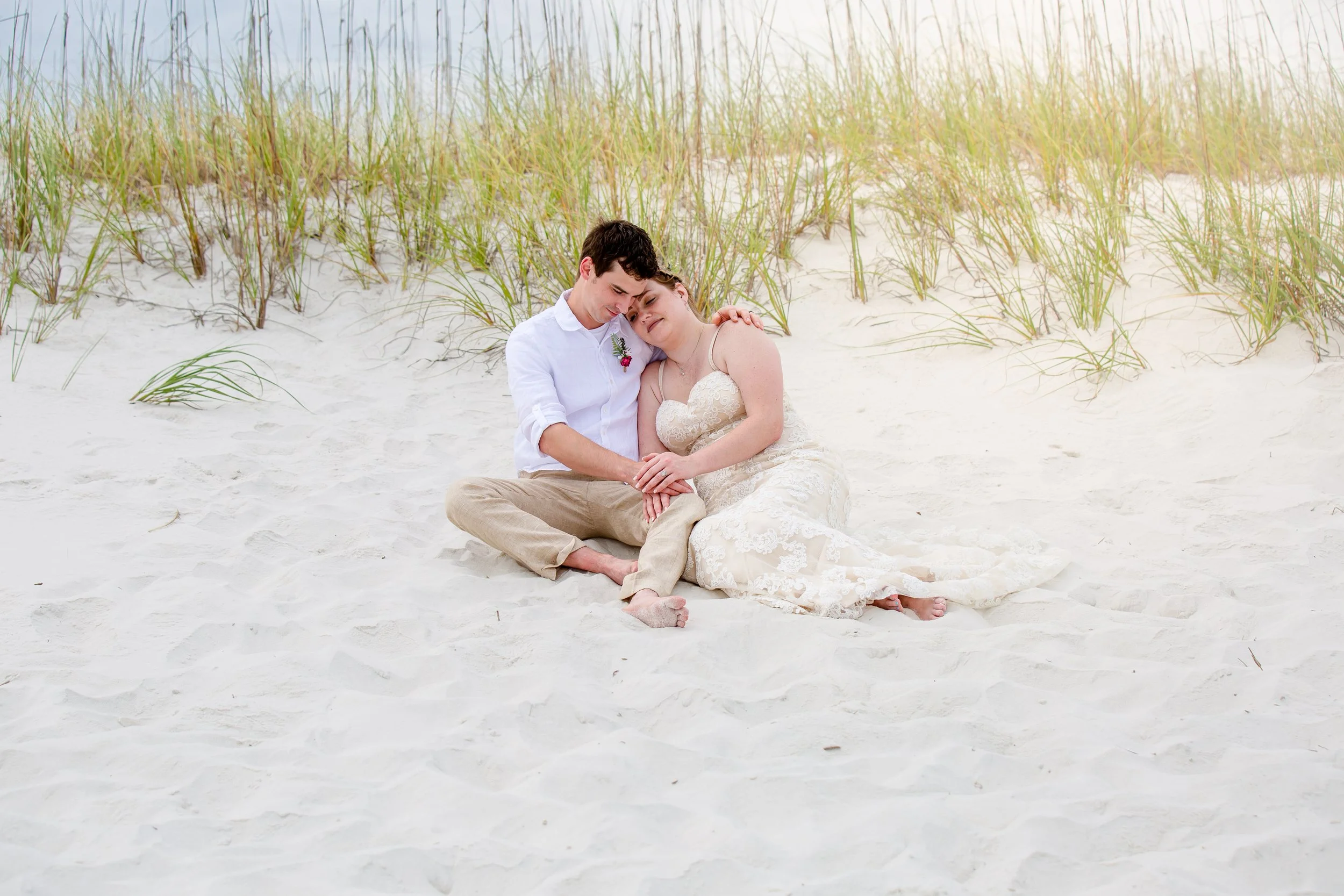 The White's Navarre Beach Florida Elopement Wedding Pictures