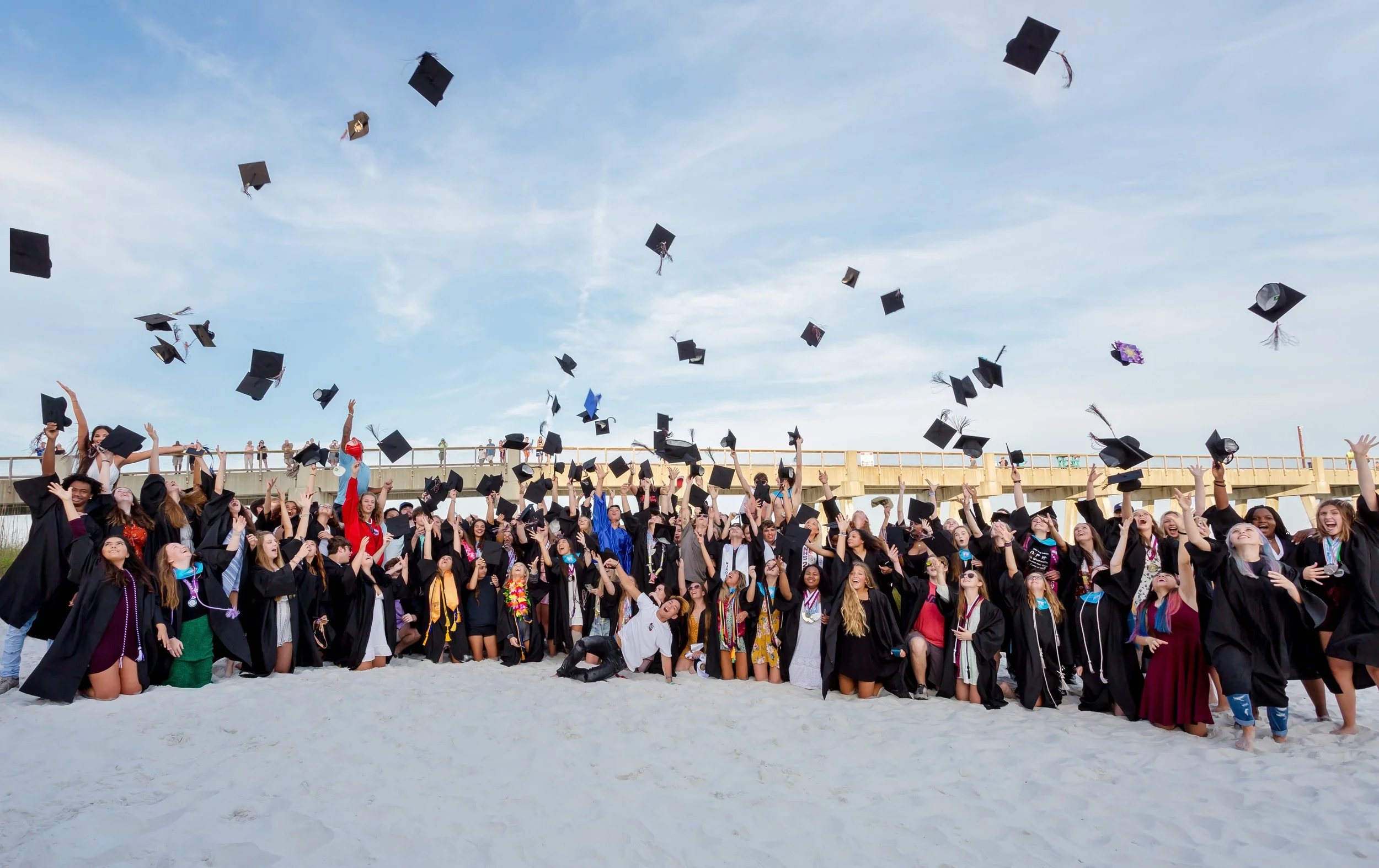 The Florida Navarre High School Class of 2020 Pictures and Video of their Senior Led Graduation