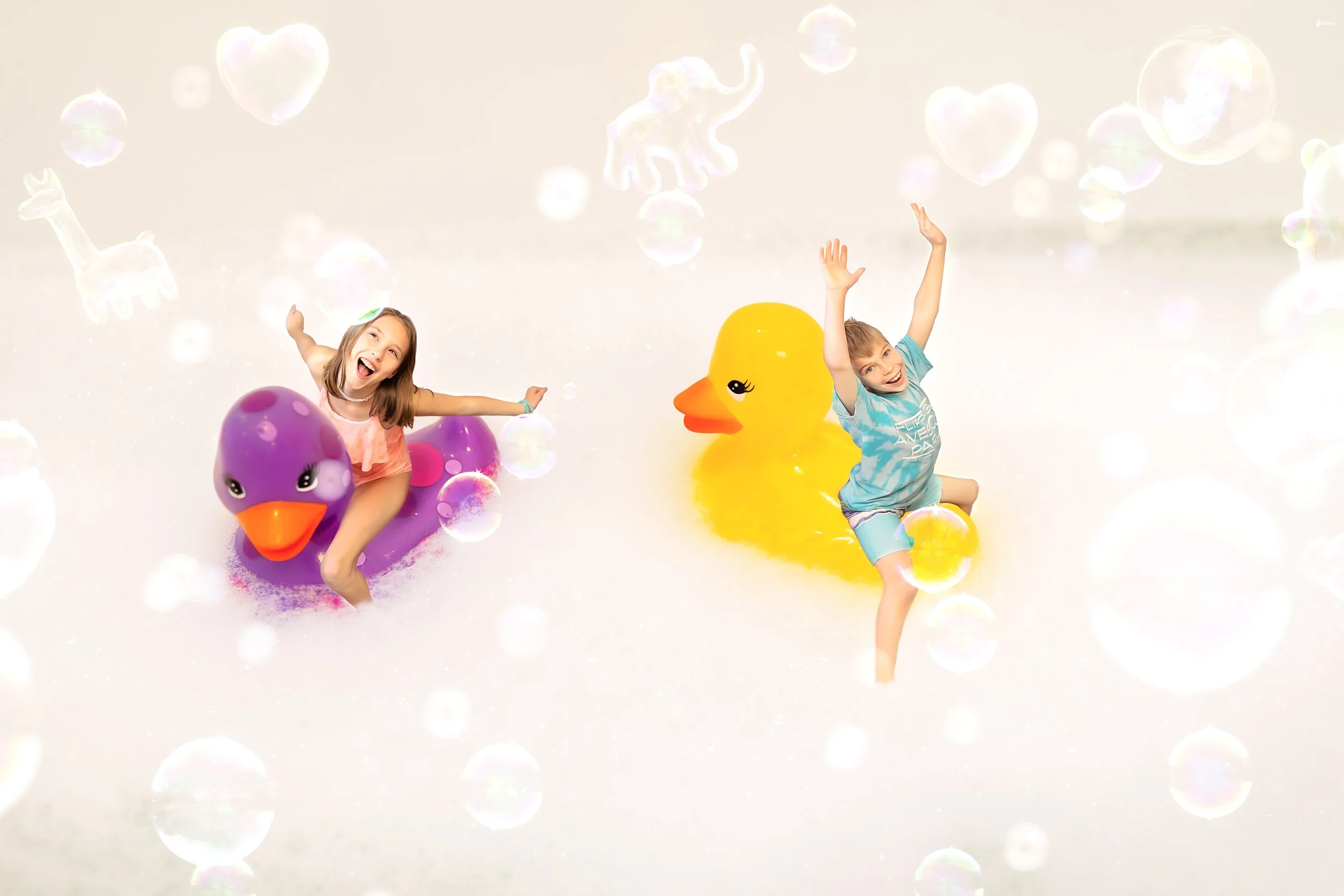 Celebrating  National Rubber Duckie Day In Jacksonville Florida