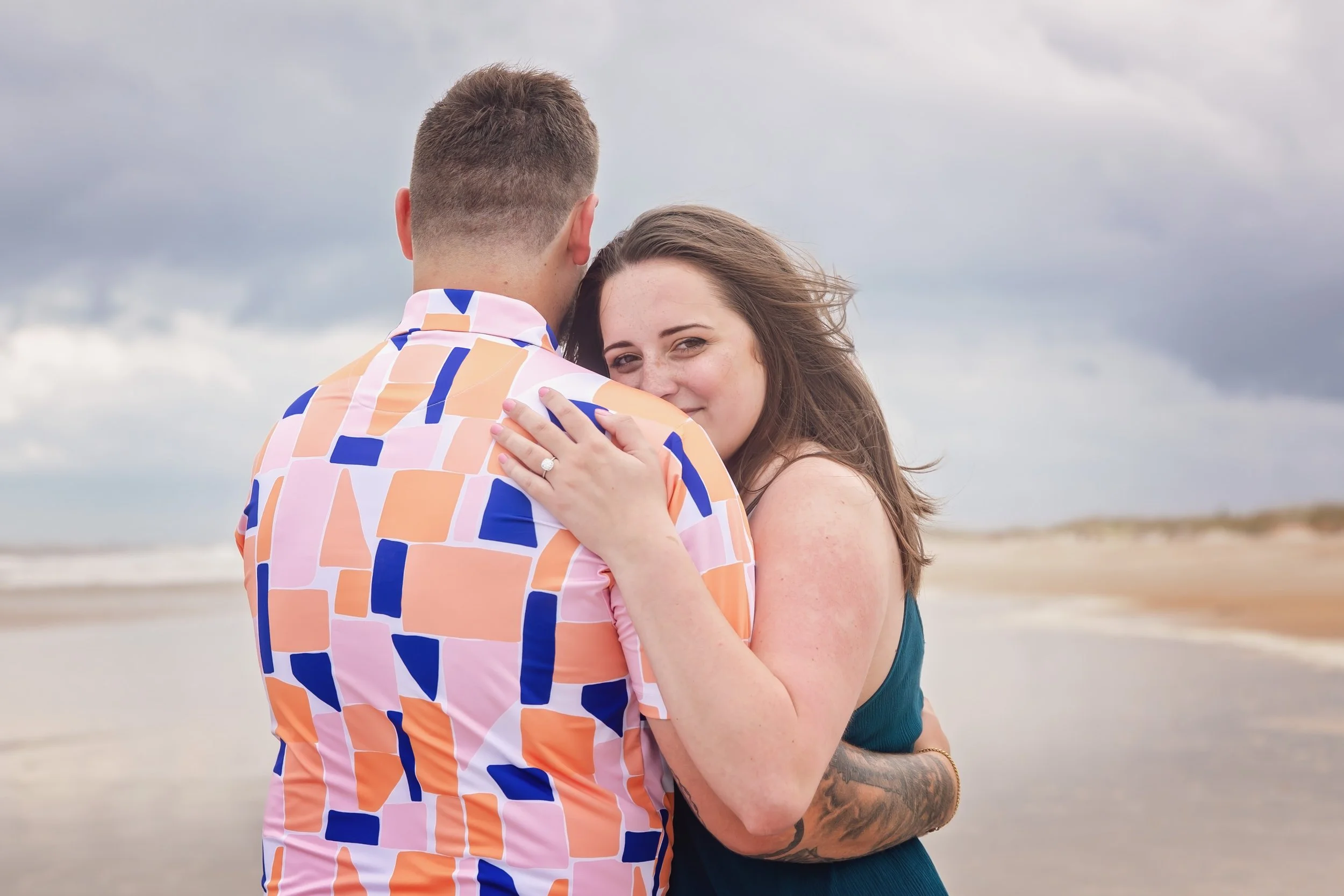 Beach Engagement  pictures in St. Augustine Florida