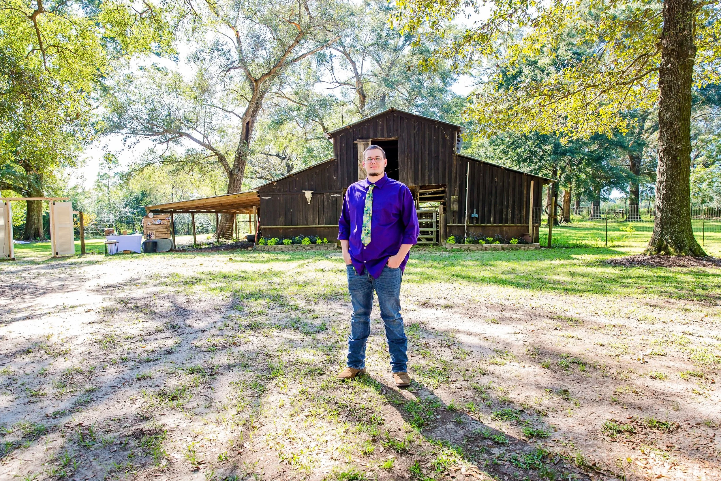 Country groom wedding rotates taken by St Augustine and Jacksonville Florida beach photographer