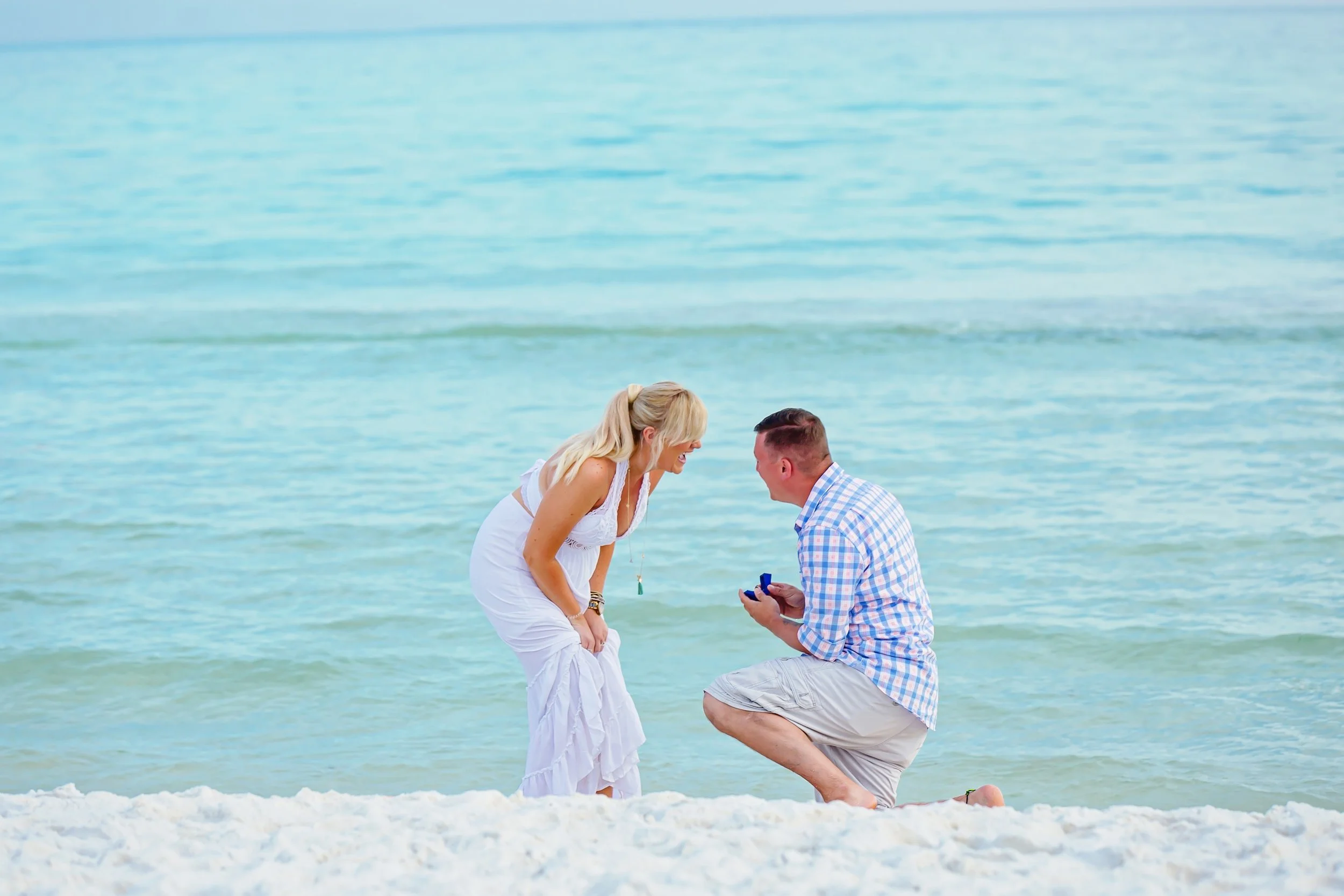 Jacksonville beach Florida  wedding proposal