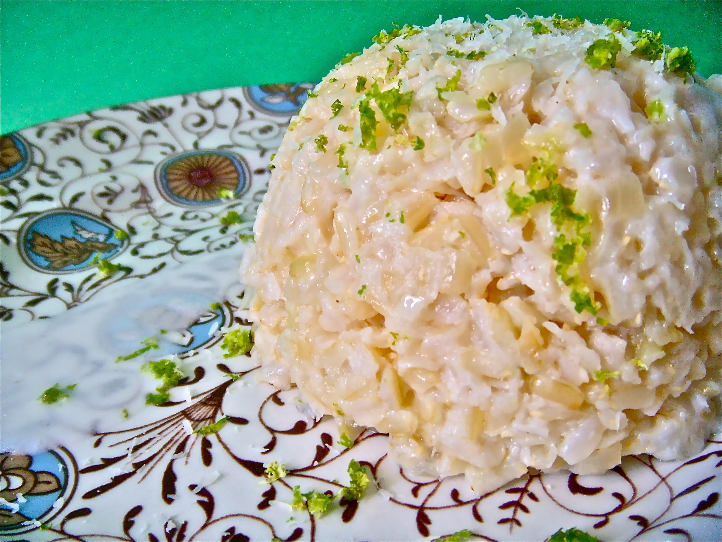   coconut-lime rice  