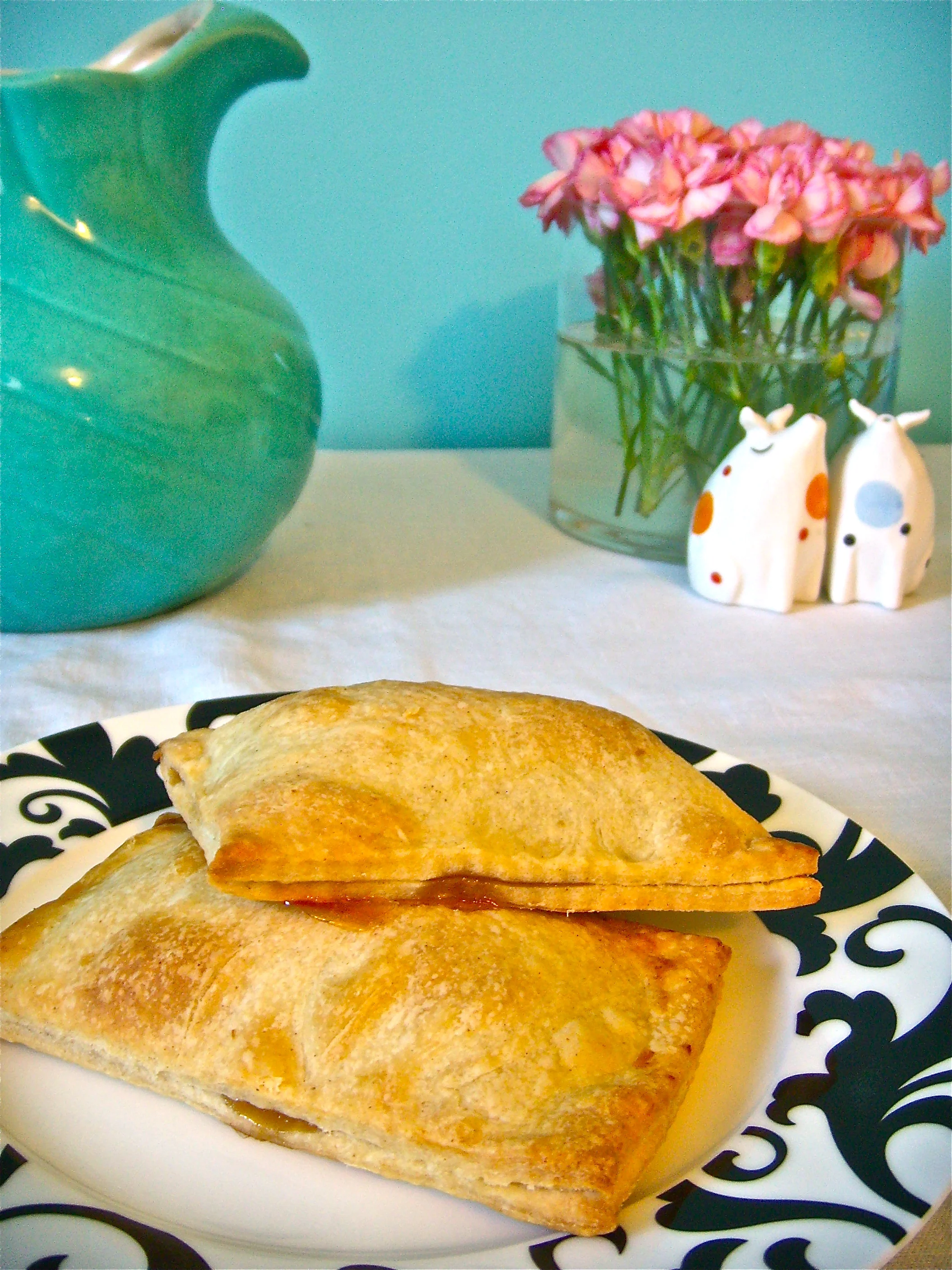   vegan pop tarts with cranberry-apple-cinnamon compote filling  