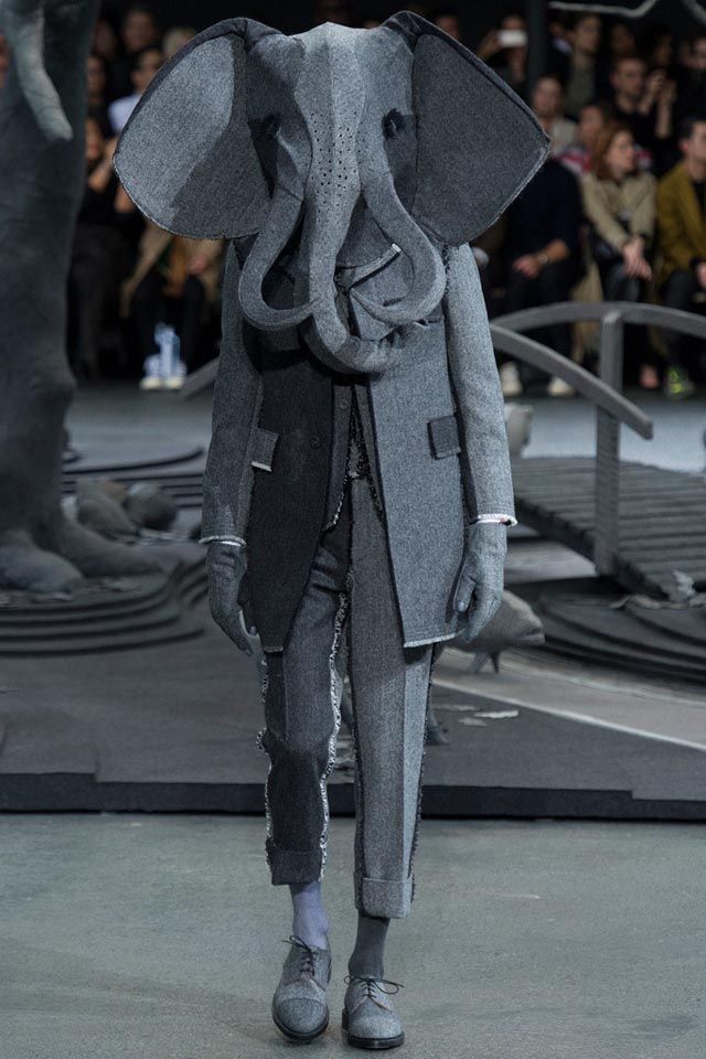 Thom Browne. One of my favorite shows by him, for sure. More here