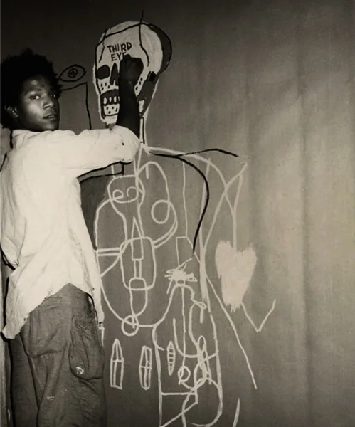 Third Eye by Basquiat. via