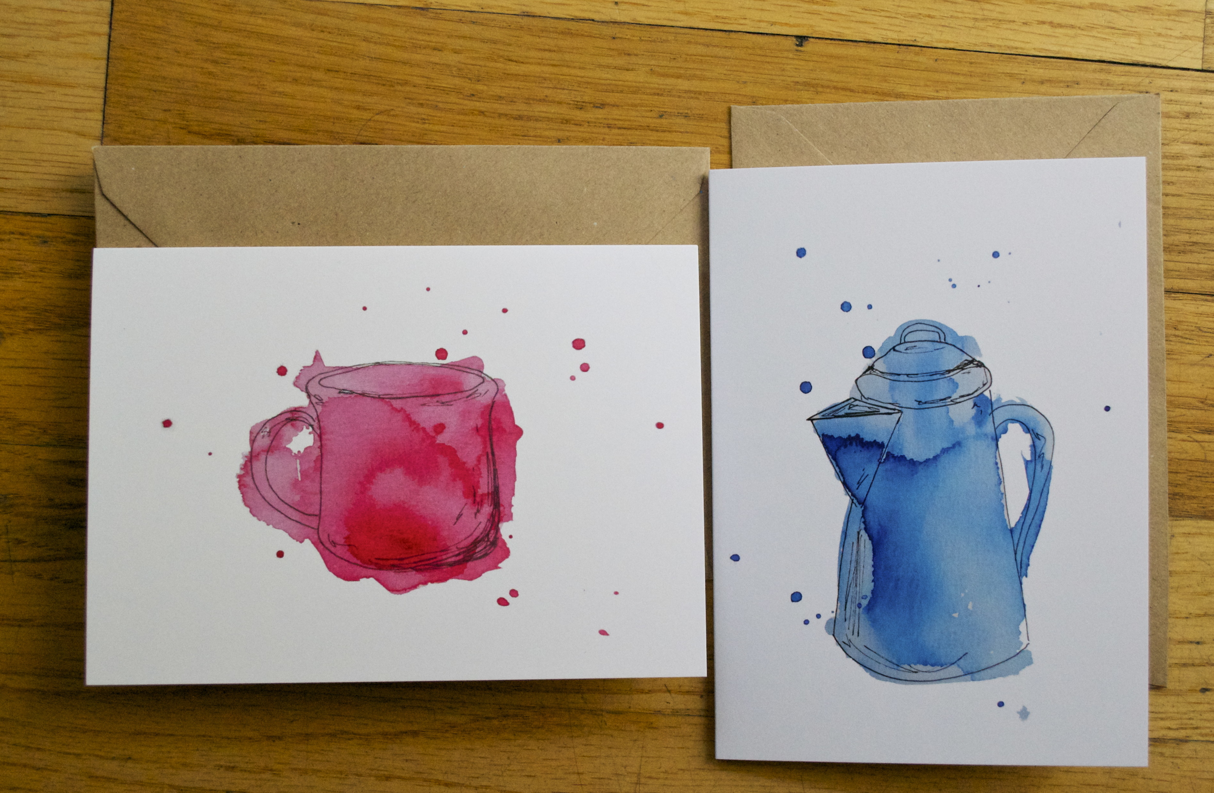 Camp Coffee Card Set