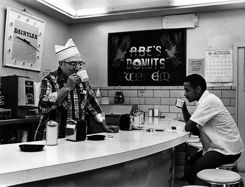 Abe’s Donut Shop - Syracuse, 1975.