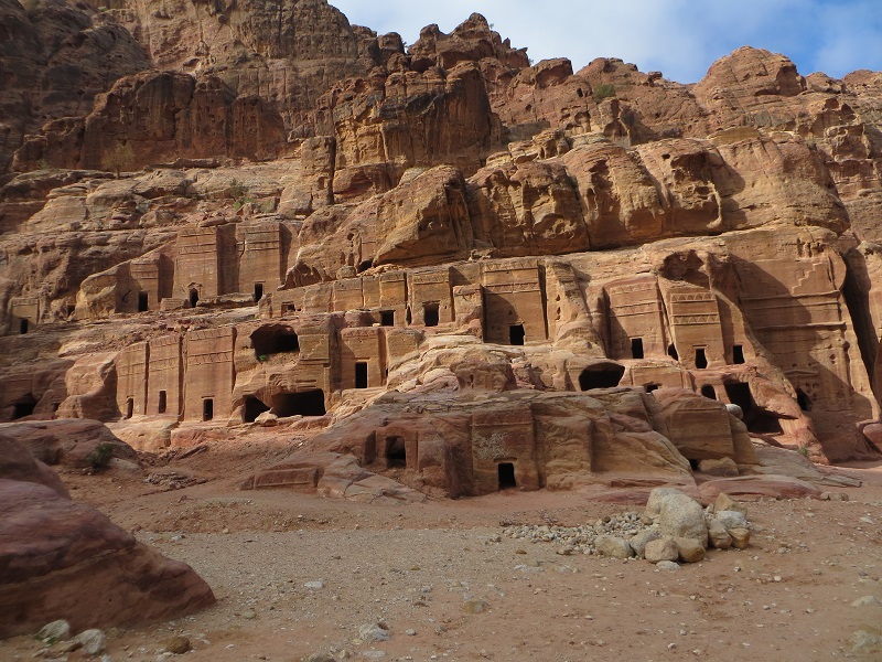   Petra Cave Dwellings (  Image source  )  
