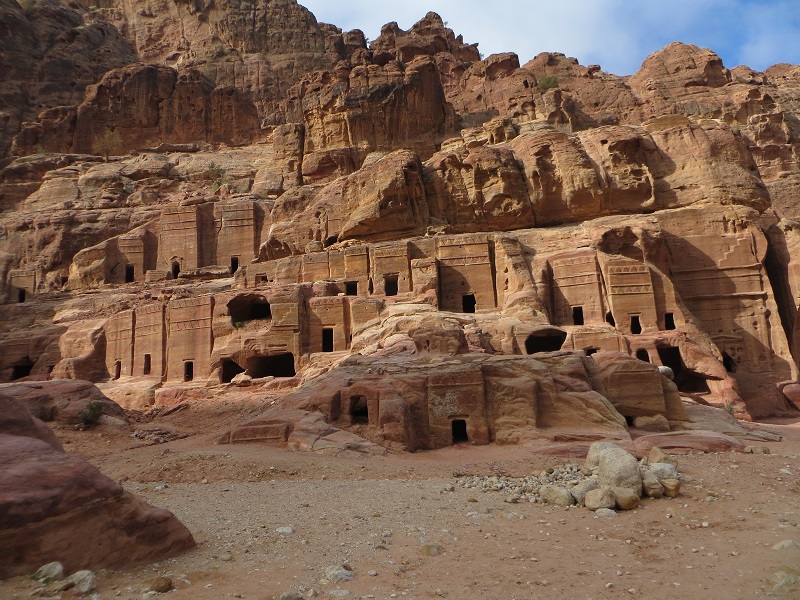 Petra Cave Dwellings ( Image source )
