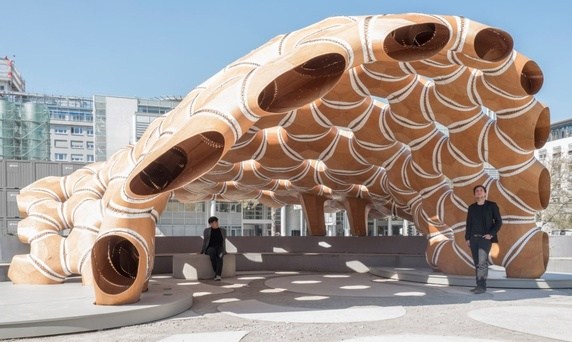   ICD/ITKE Research Pavilion by University of Stutgart (  Image source  )  