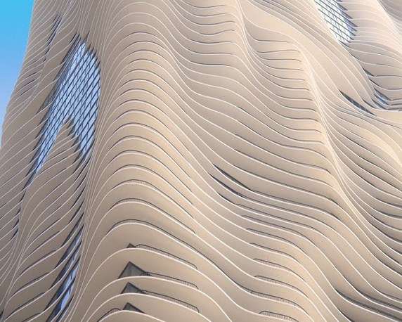 Aqua Tower Chicago by Jeanne Gang ( Image source )