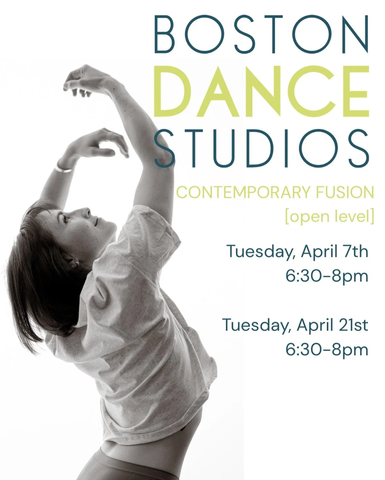 Hello, Boston! Let&rsquo;s dance! 🪩 I have loved connecting and dancing with so many beautiful humans in my classes so far at @bostondancestudios! Come out twice this month for some feel good vibes and movement. All levels welcome. 💛🫶🌼