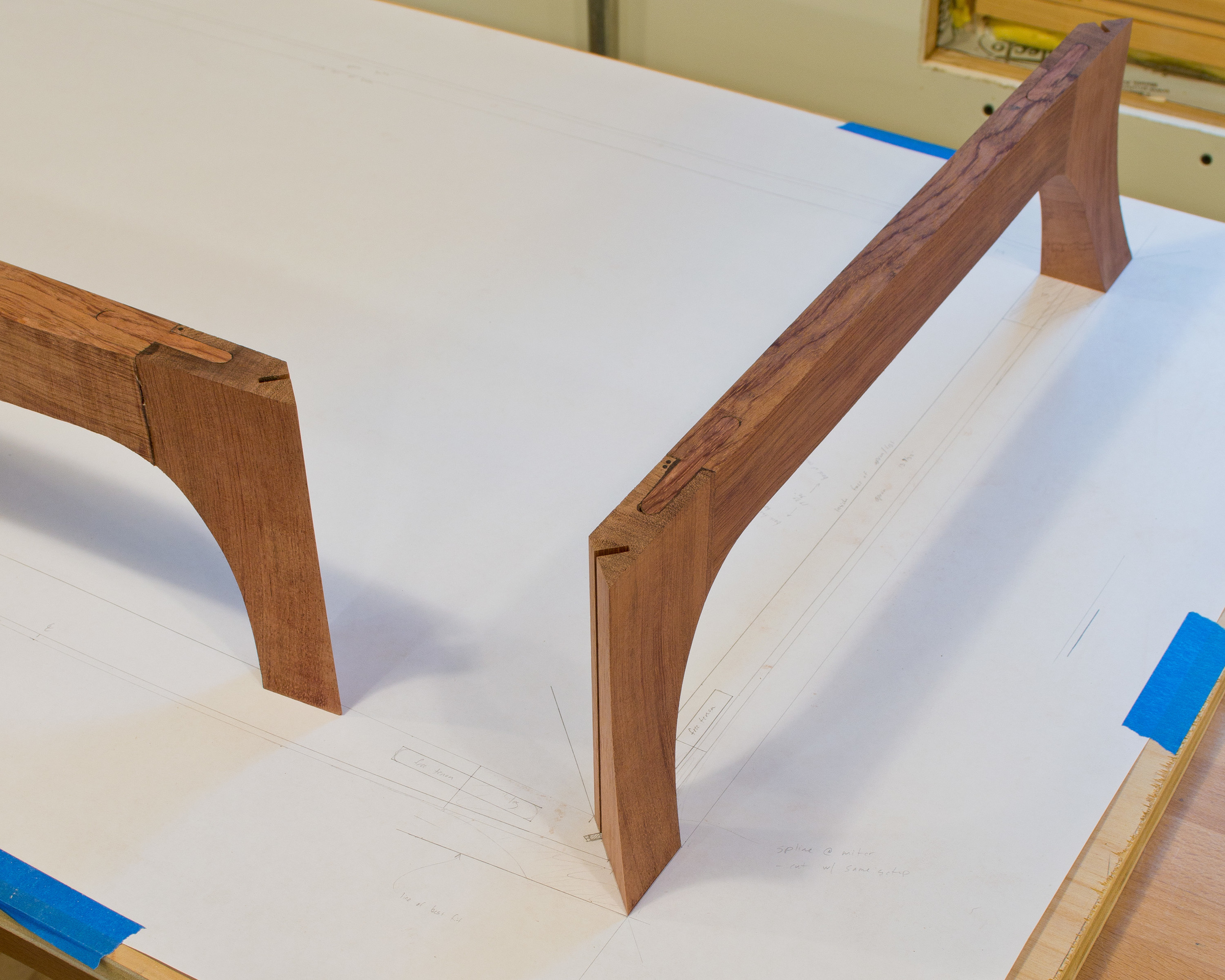 The base started with a drawing...