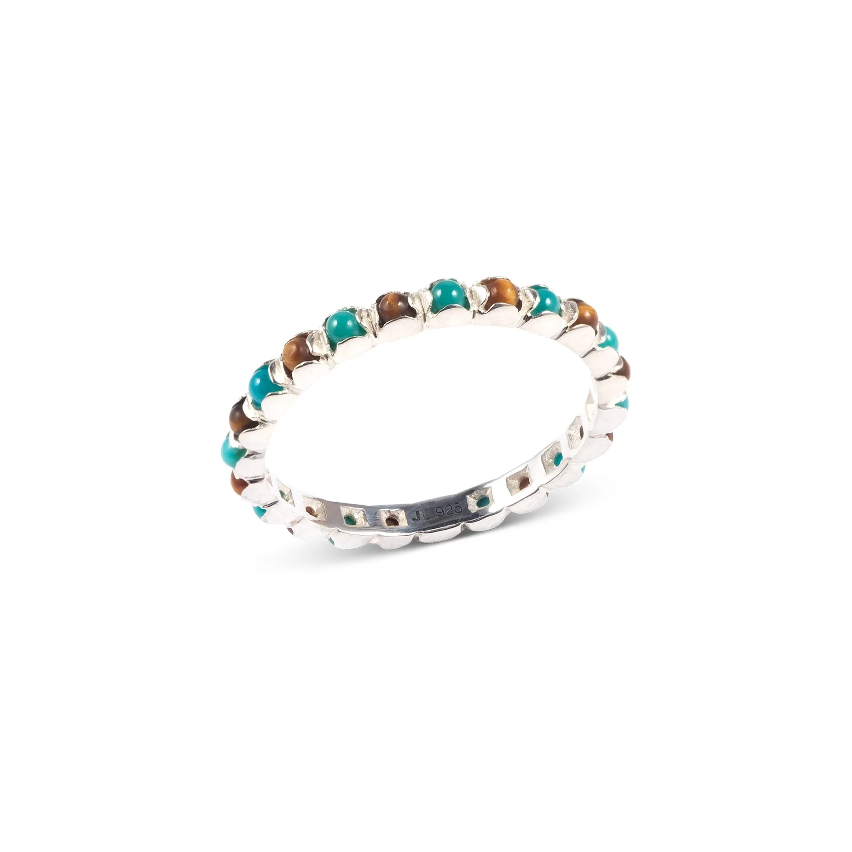 'CRUSHED' (THIN) Band Ring