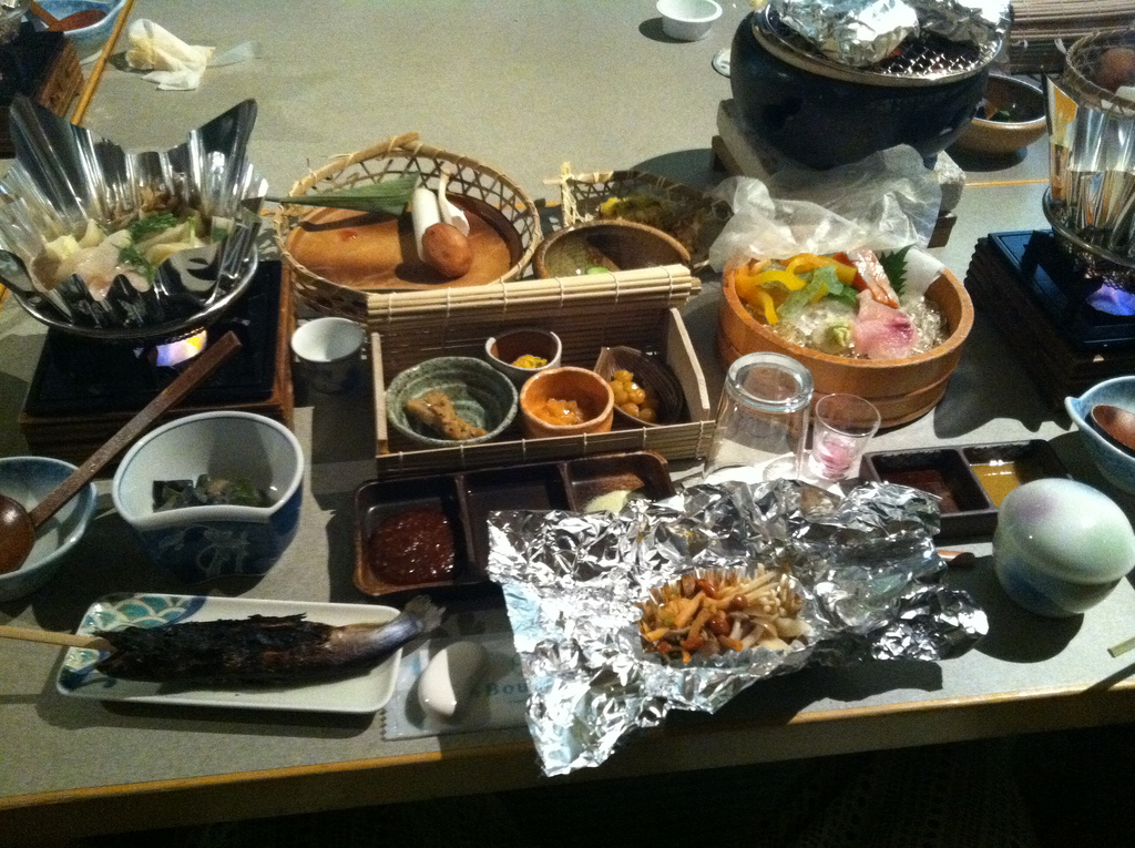 Much of the time, you're not sure what you're eating, but it's usually delicious