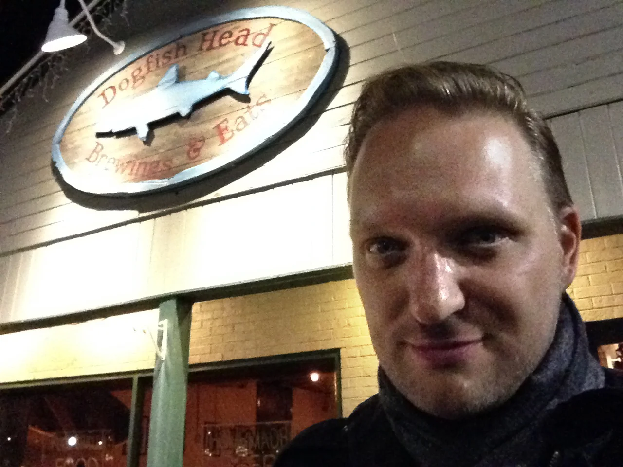 In Rohoboth Beach, just walking distance from our guest house, is Dogfish Head's original Restaurant &amp; Brewery where they offer flights, and even distill their own spirits.