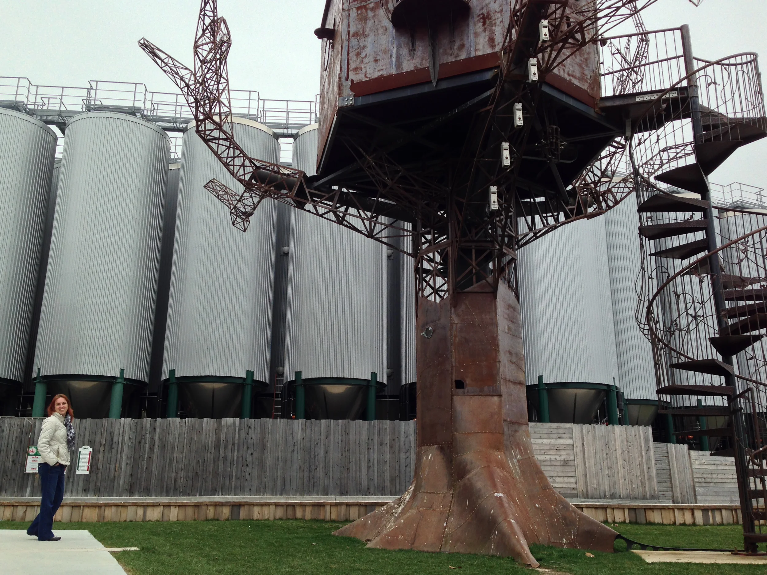 The famous Dogfish Head tree-house.