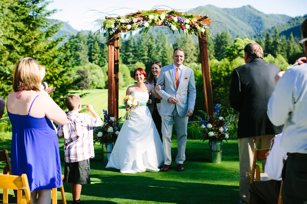 Our longtime friend, Cyndi Long was our officiant and she NAILED IT.