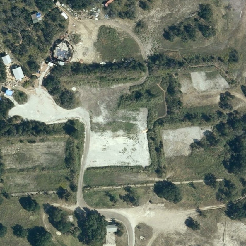 Aerial view of the gun range
