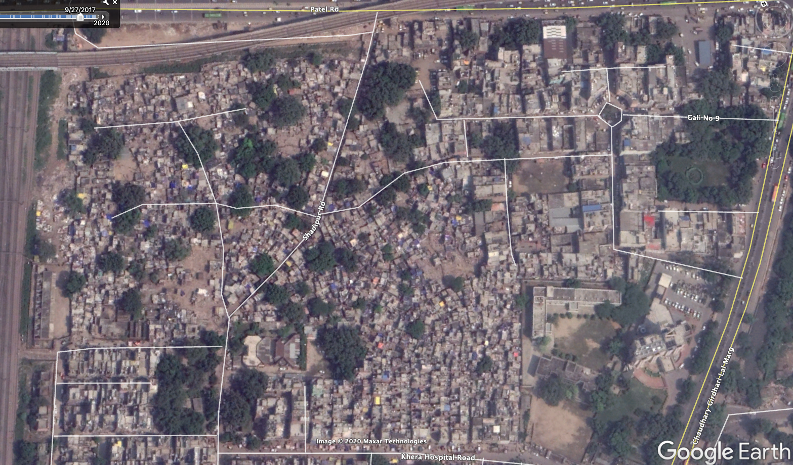 Kathputli Colony Aerial 2017.png