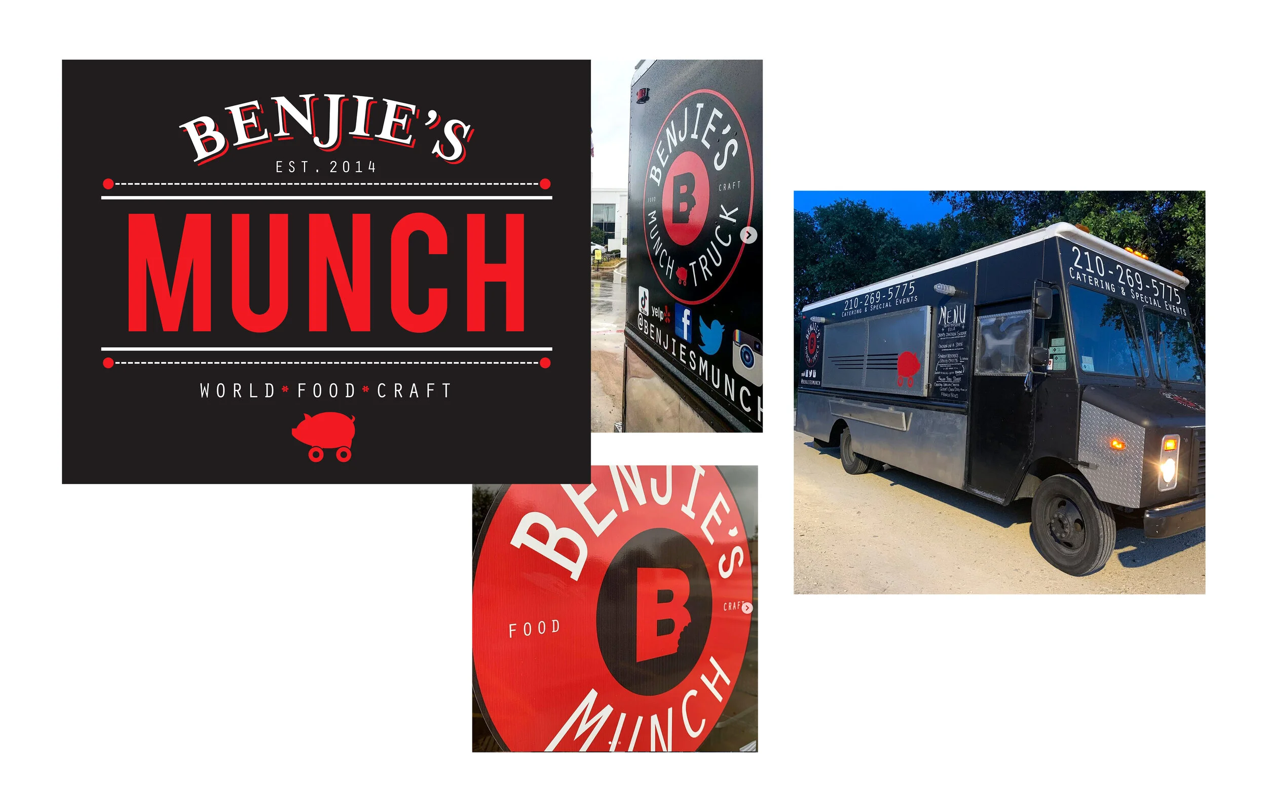   Benjie’s Munch , a restaurant and catering company in San Antonio 