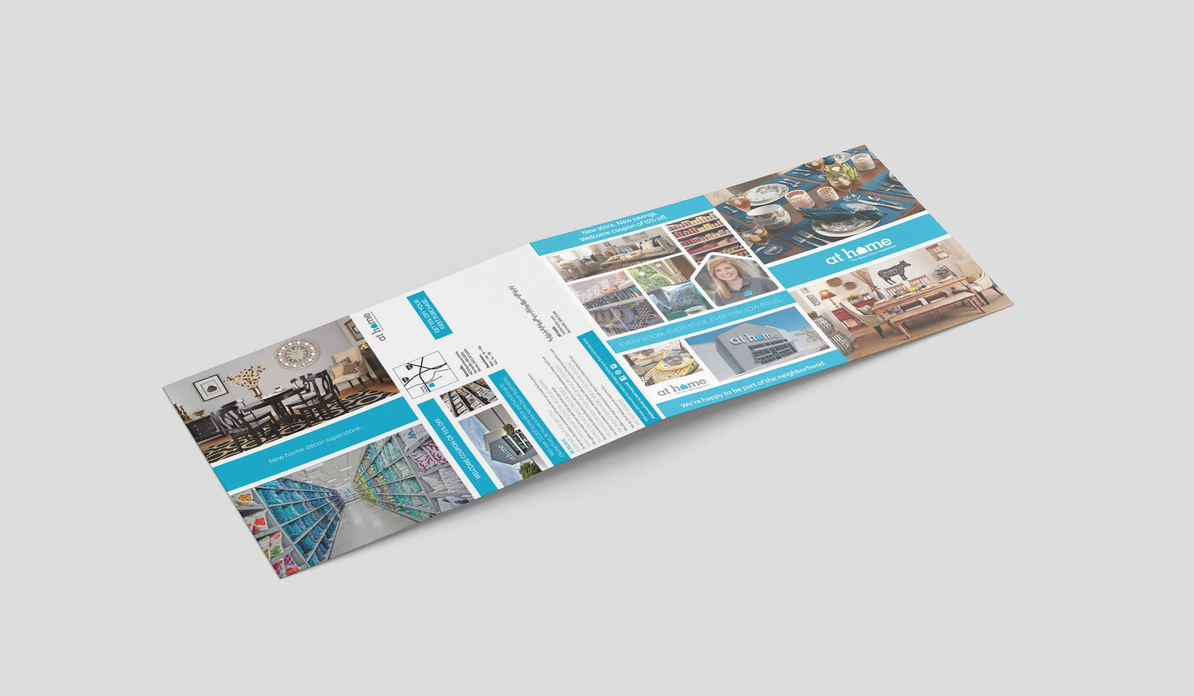  At Home geotargeted direct mail campaign (designed and produced for Udell Direct) 