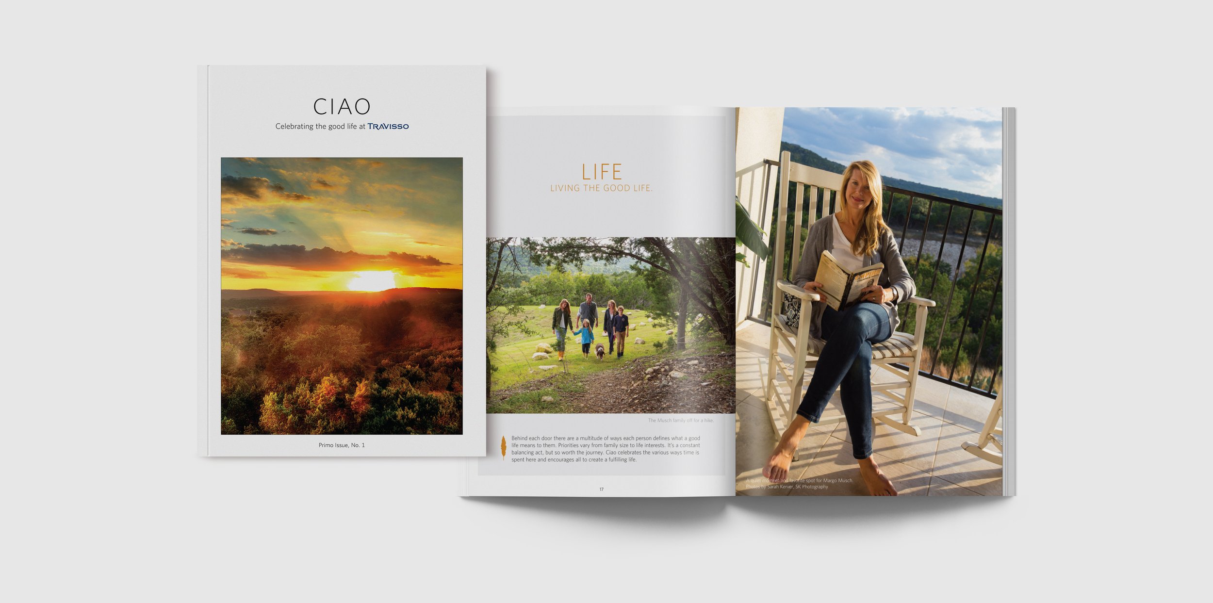  CIAO, a publication featuring upscale Central Texas residential community Travisso 