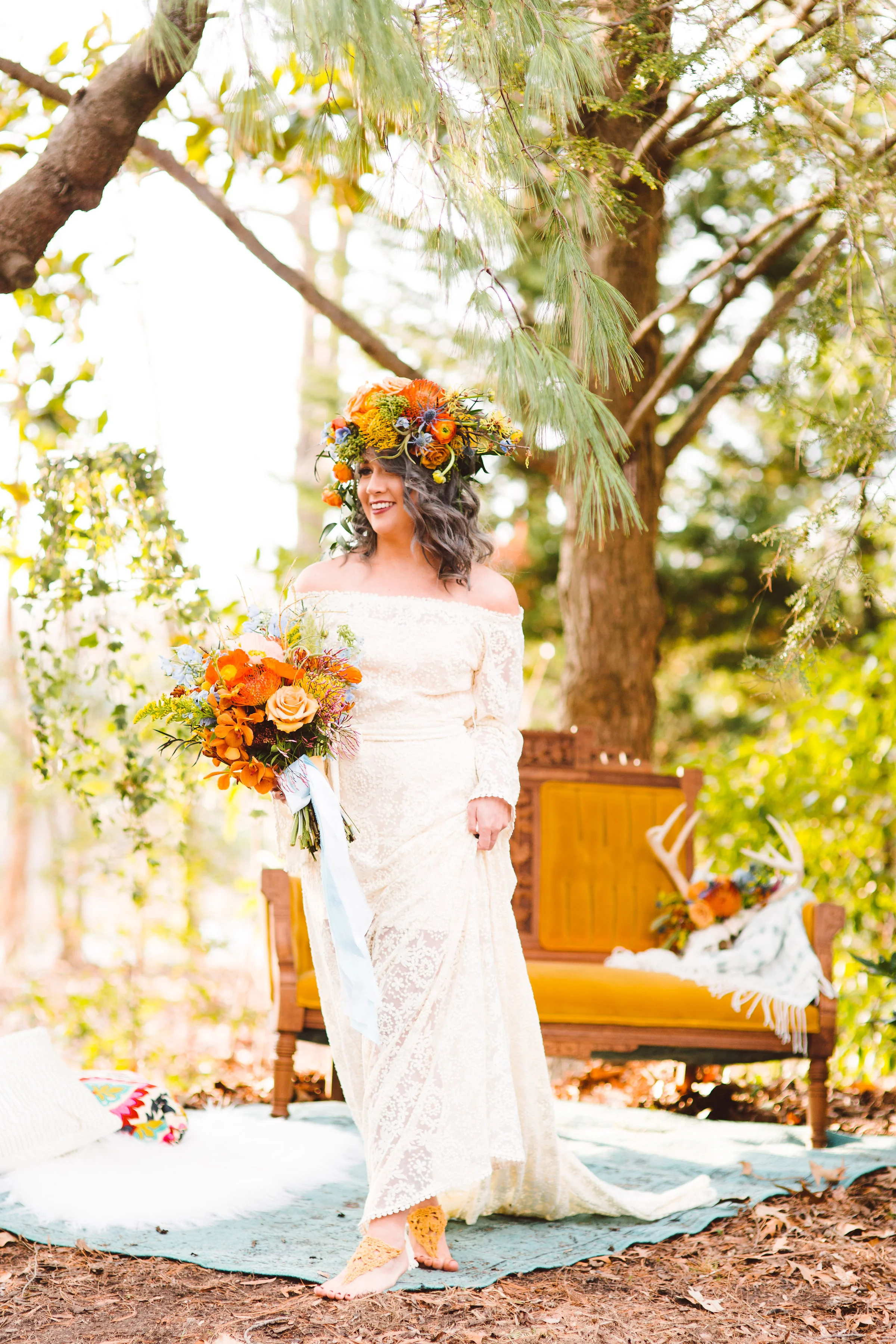 Whimsical Boho Bride