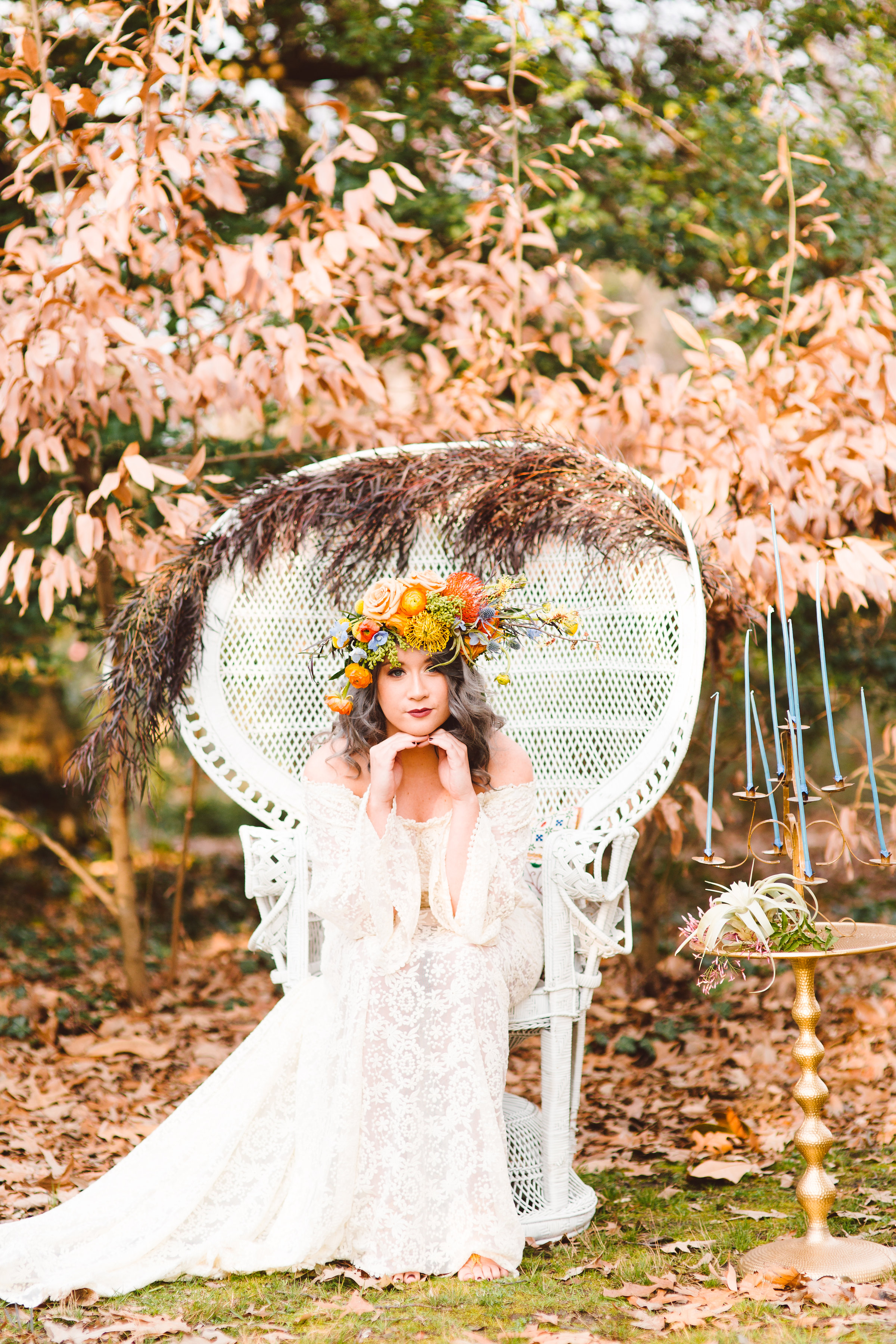 Boho Bride Inspiration by Lark Floral