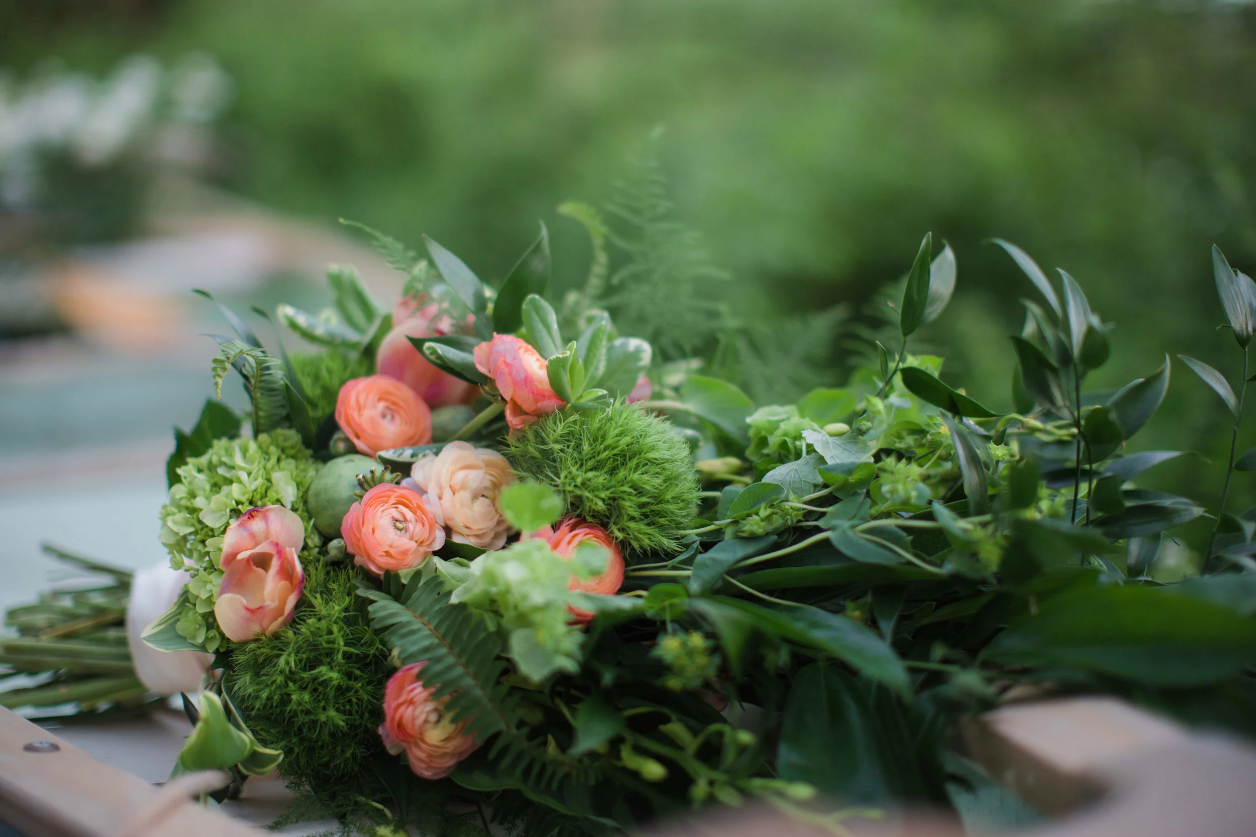 Lush bridal bouquet