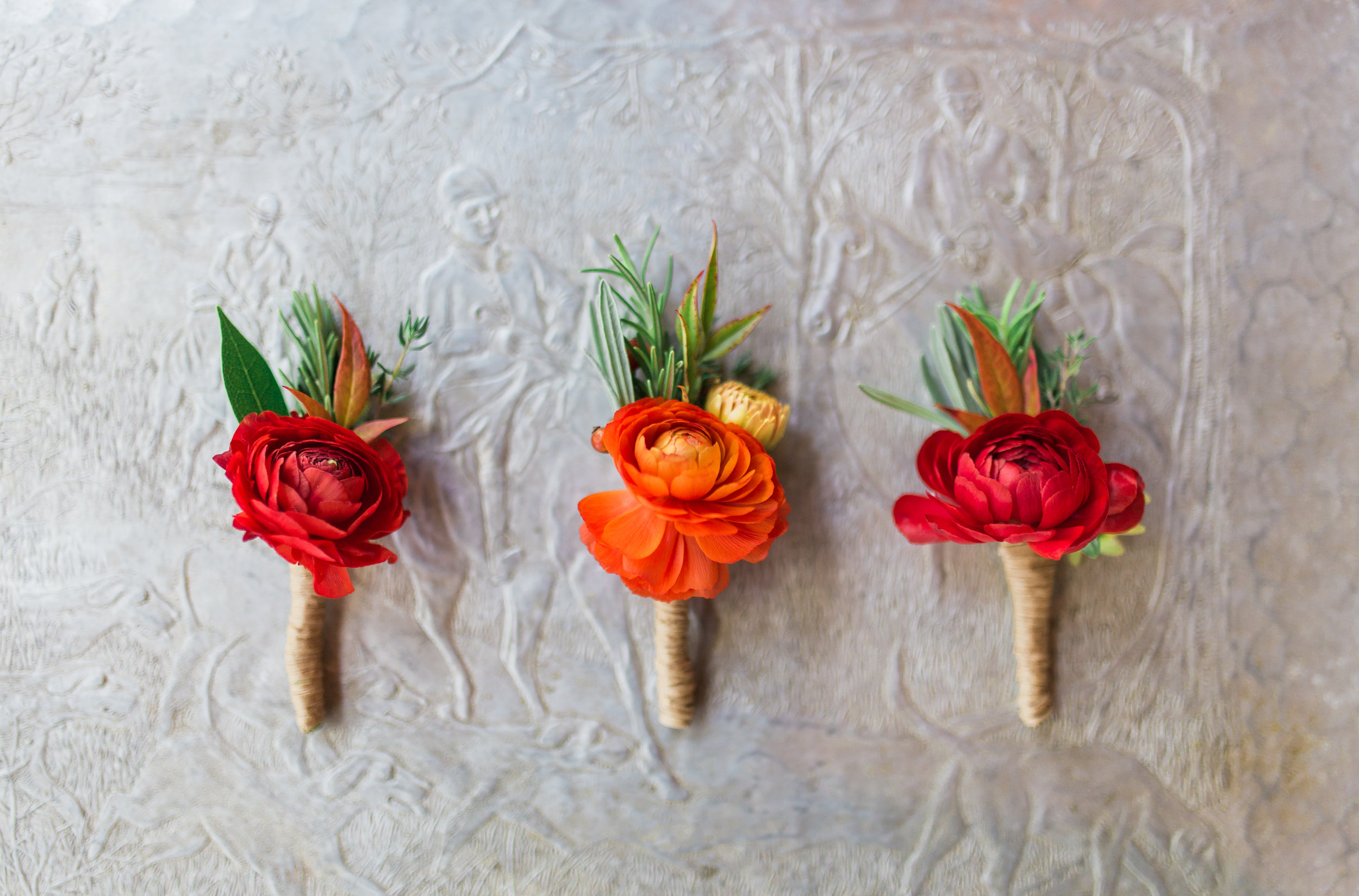 Ranunculus Boutonnieres