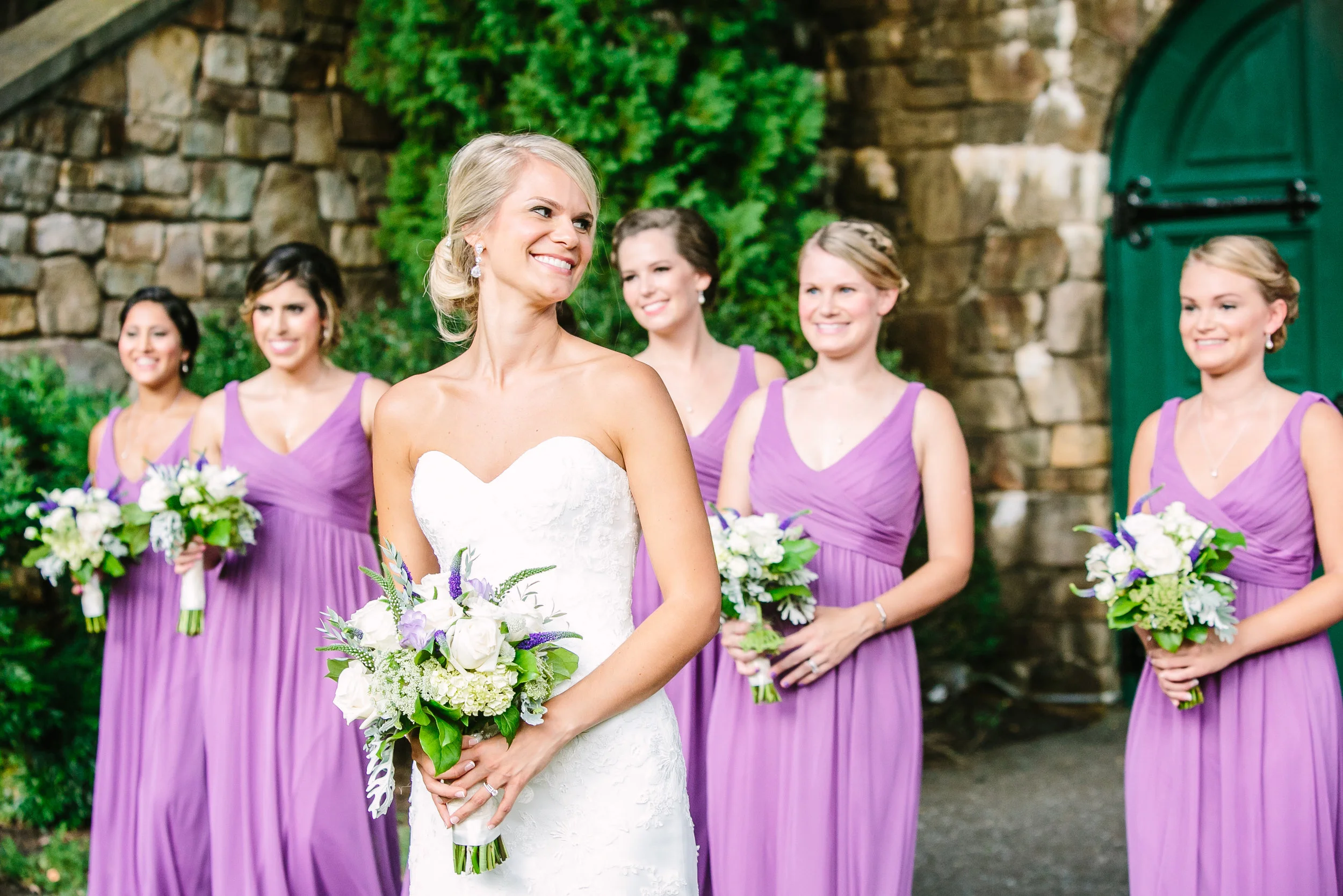 Bridal Party in Lavender