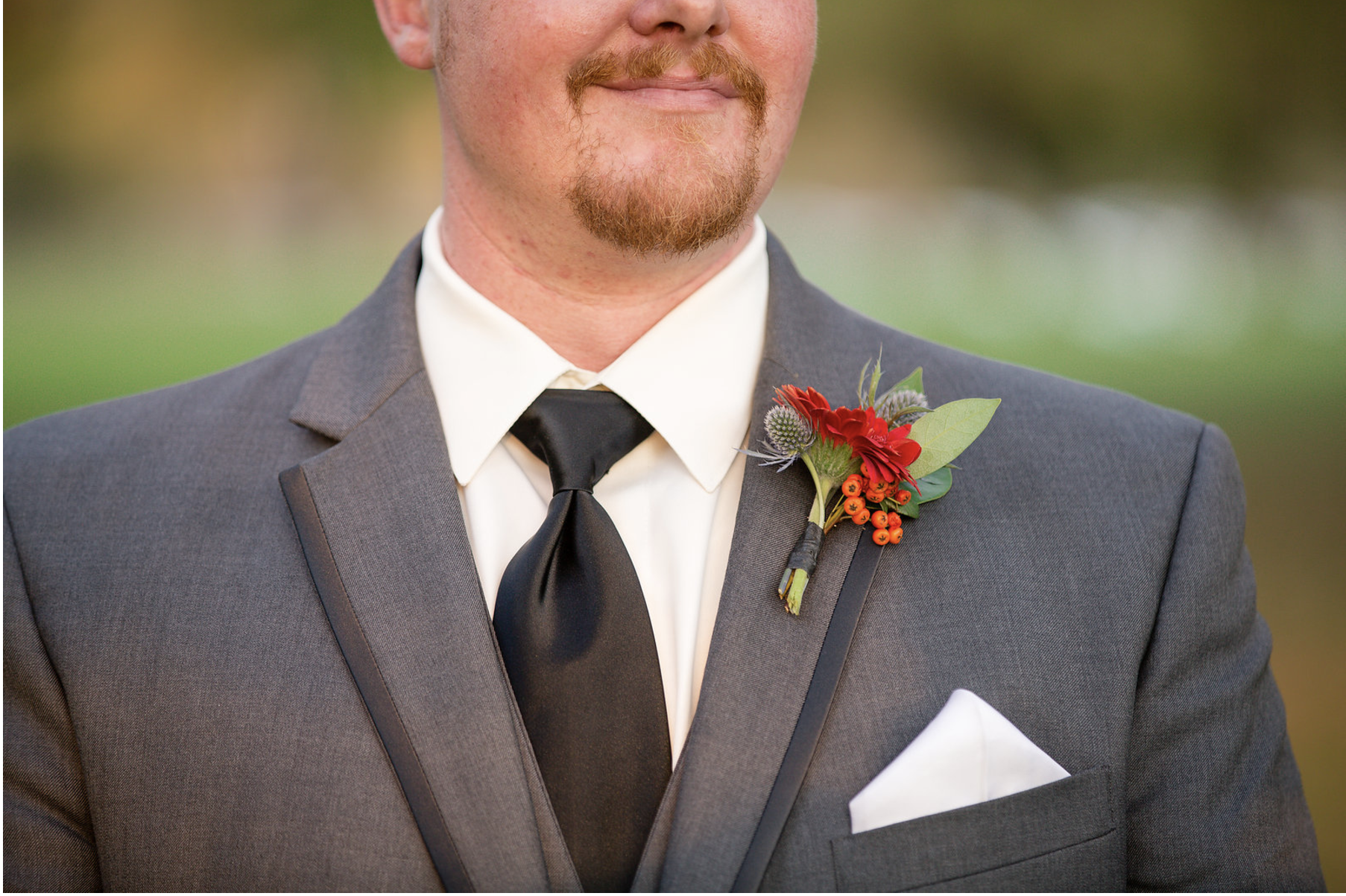 Gerbera Daisy Boutonniere