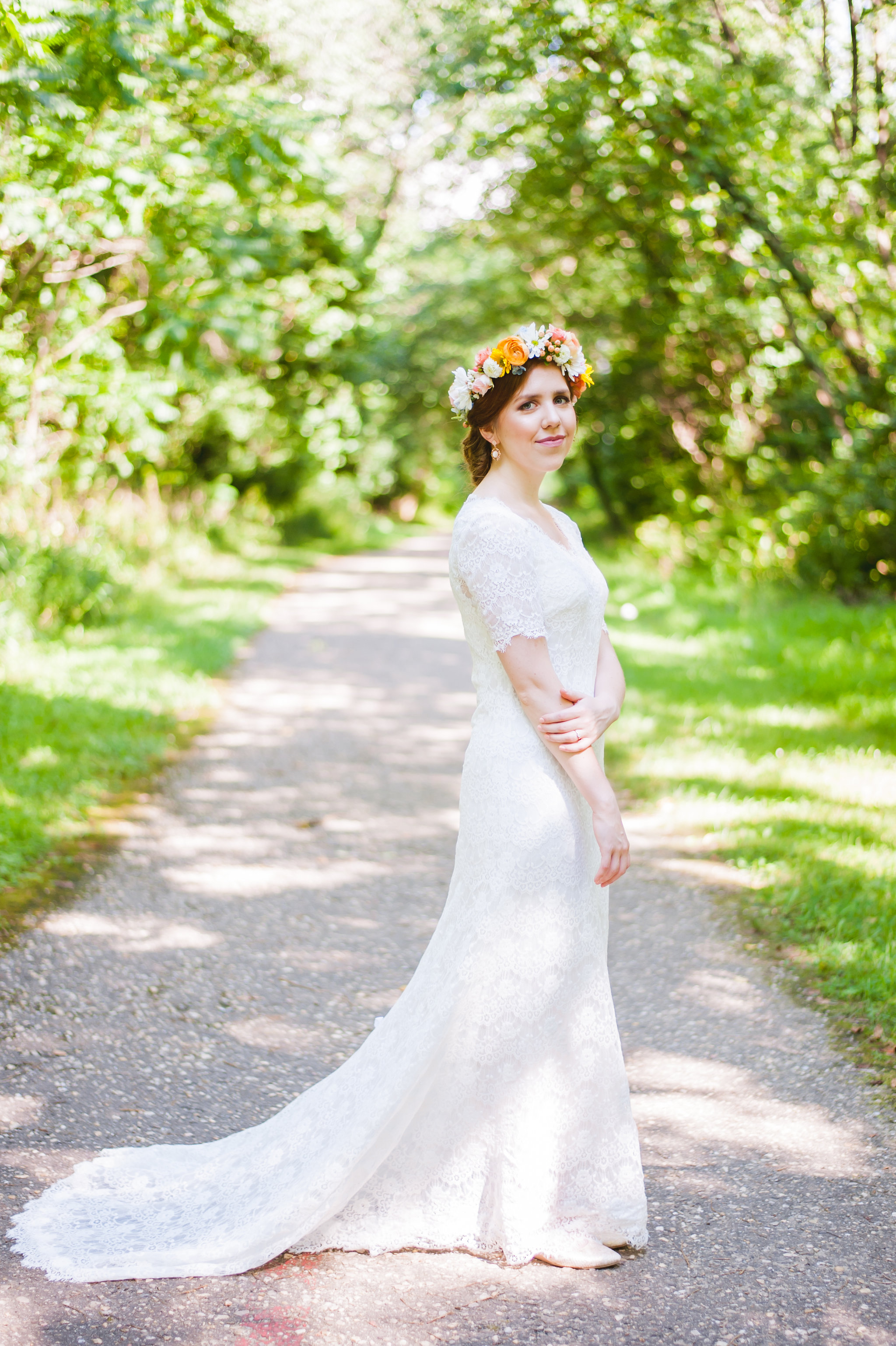 Natural Bridal Portrait