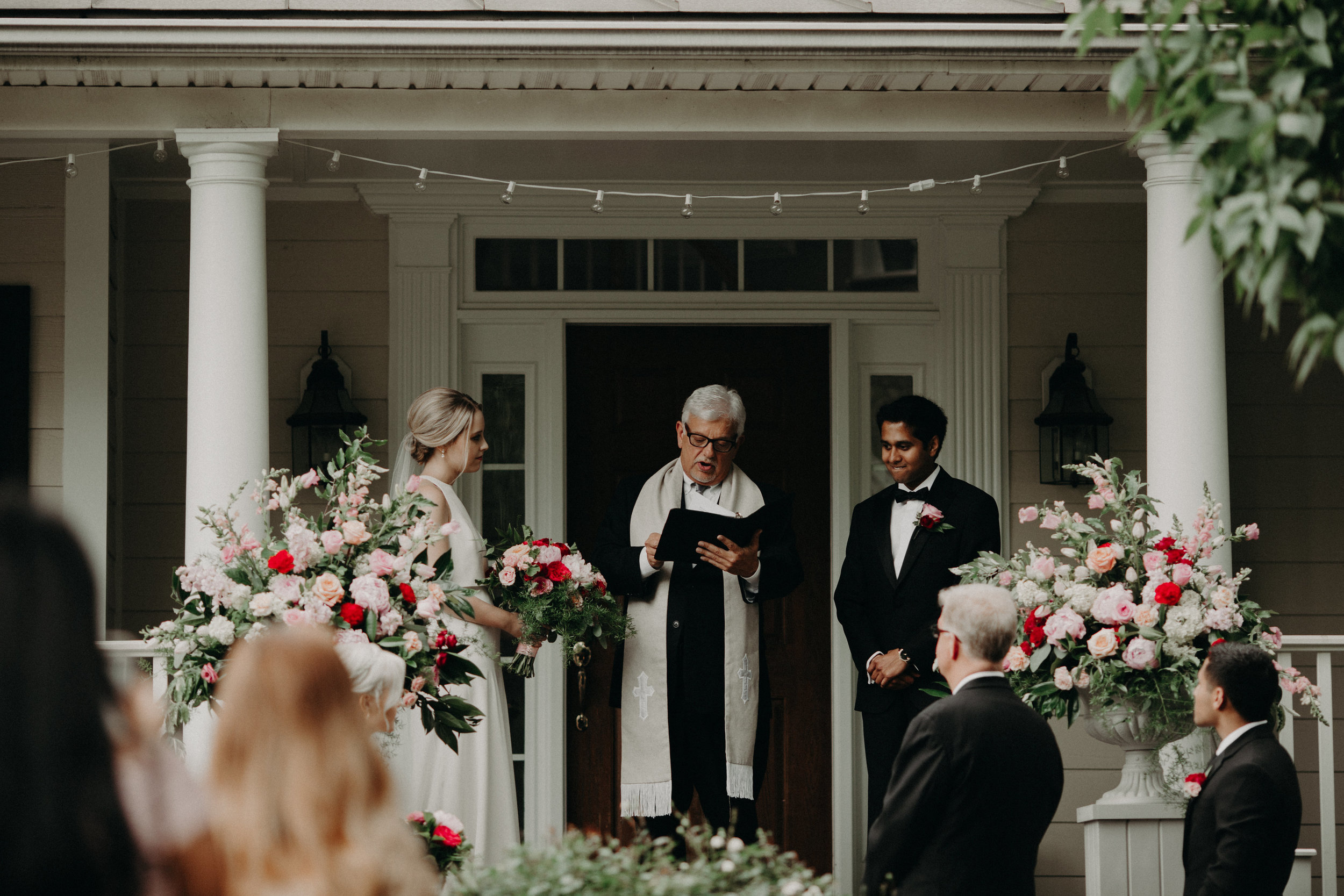 Wedding on Front Porch