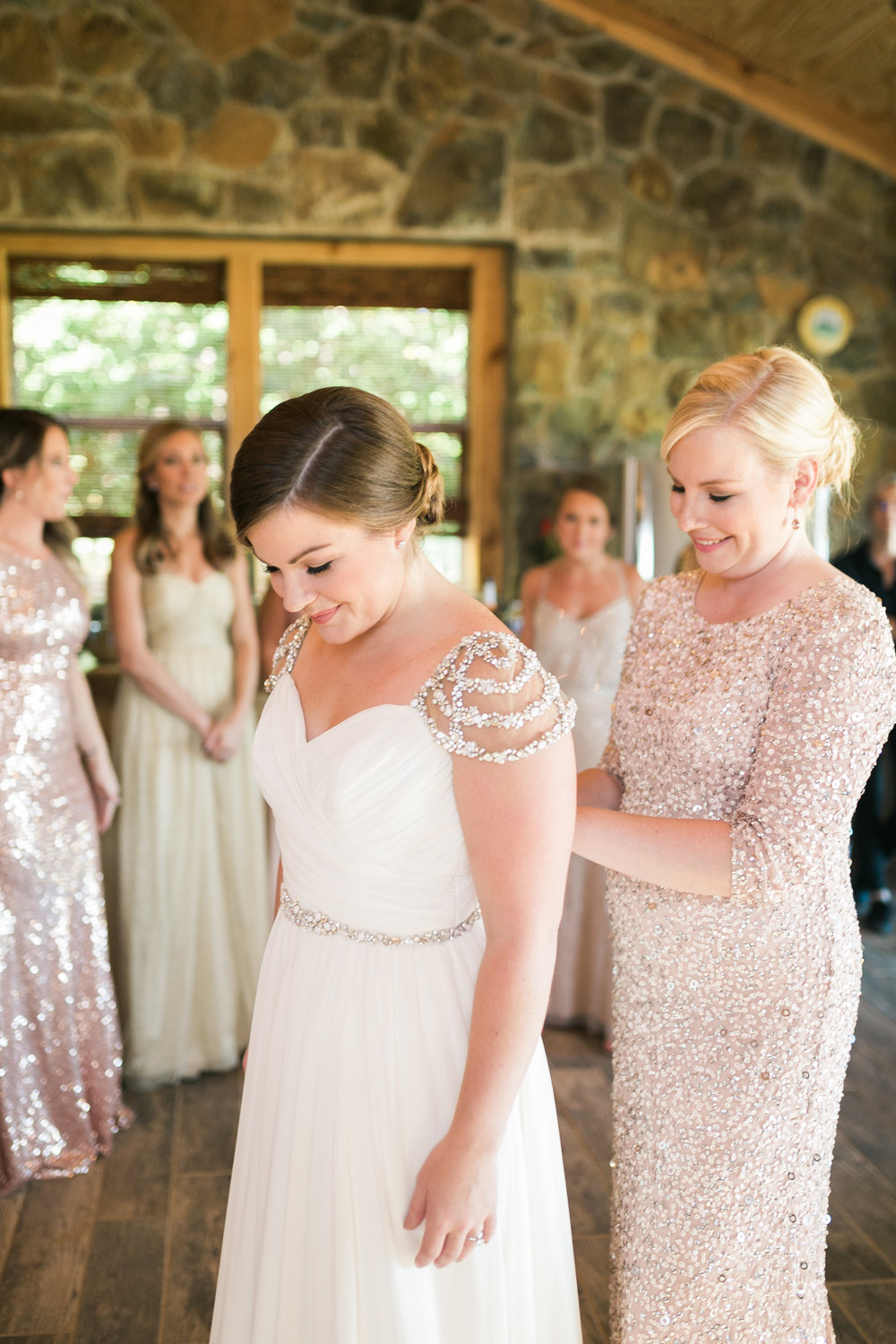 Bridal Getting Ready shot