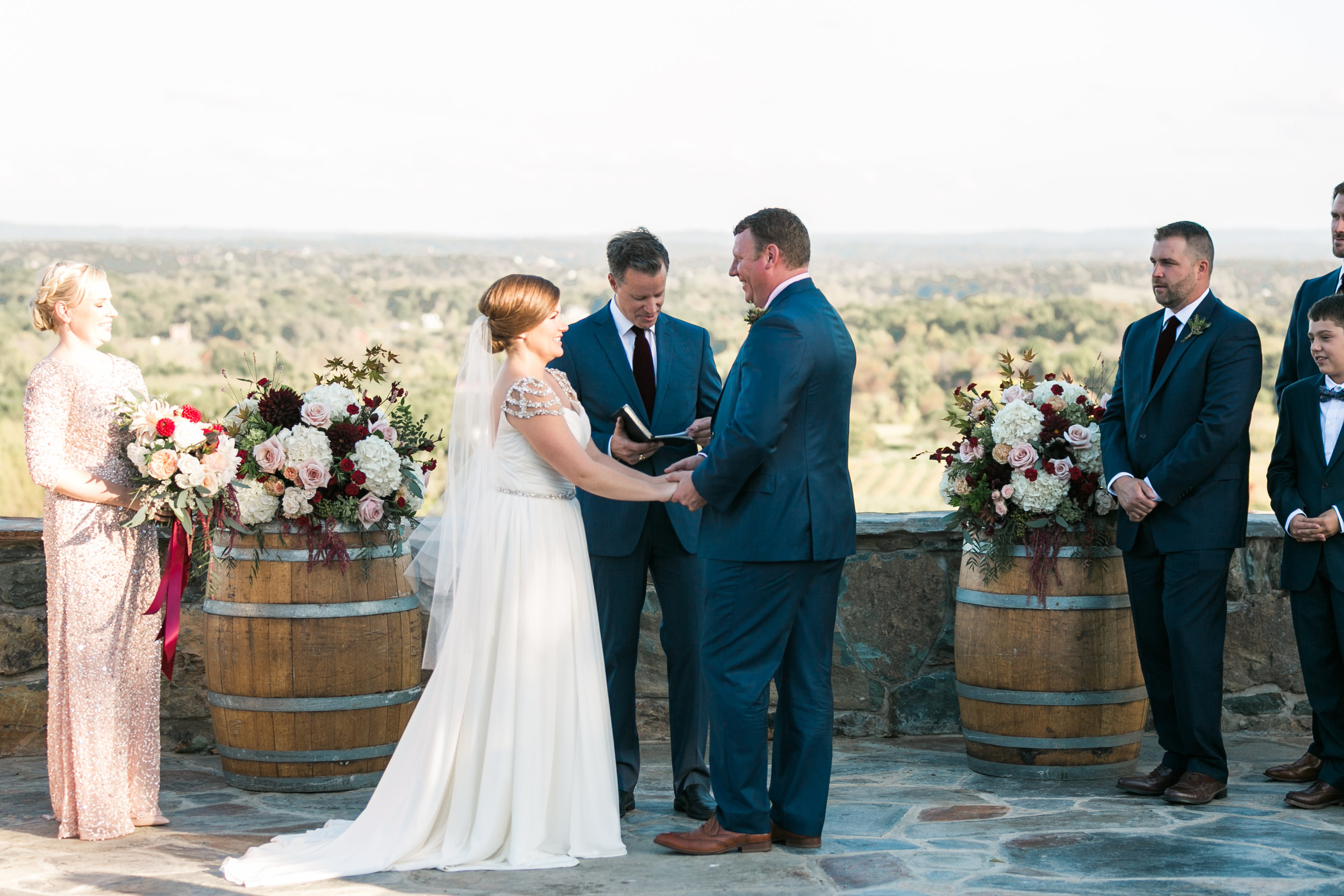 Wedding at Bluemont Vineyard