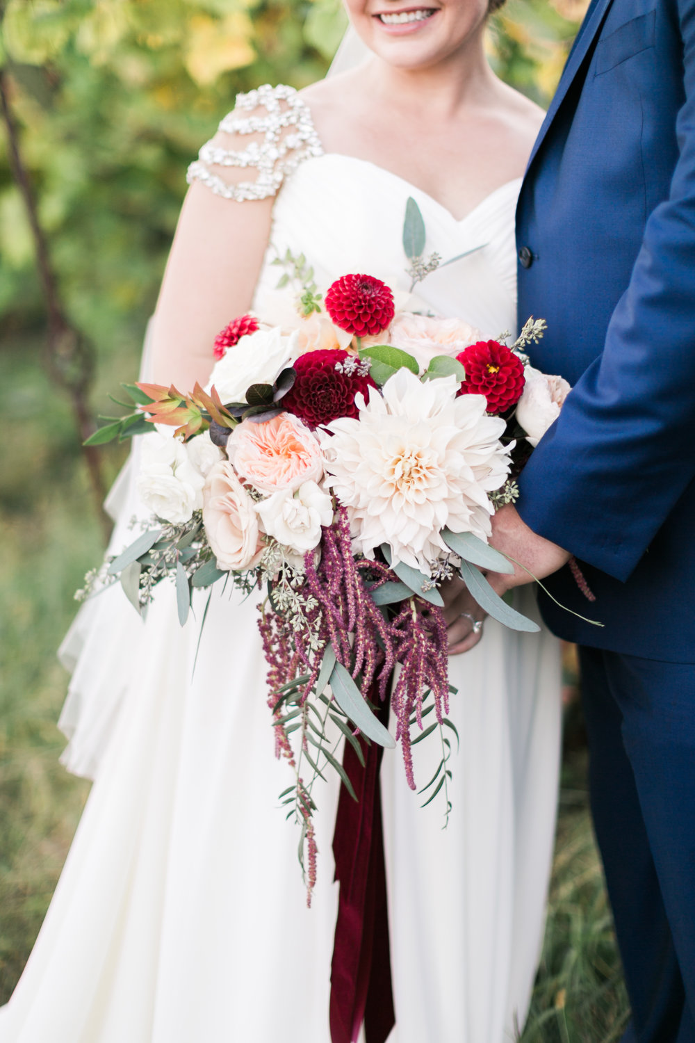 Dahlia Bridal bouquet