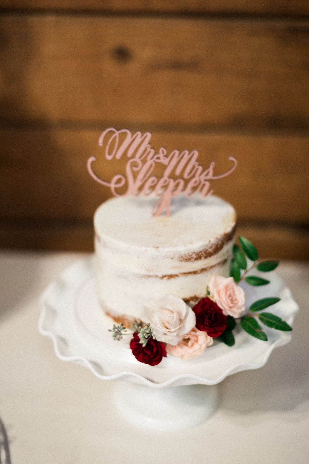 Simple Cake Flowers